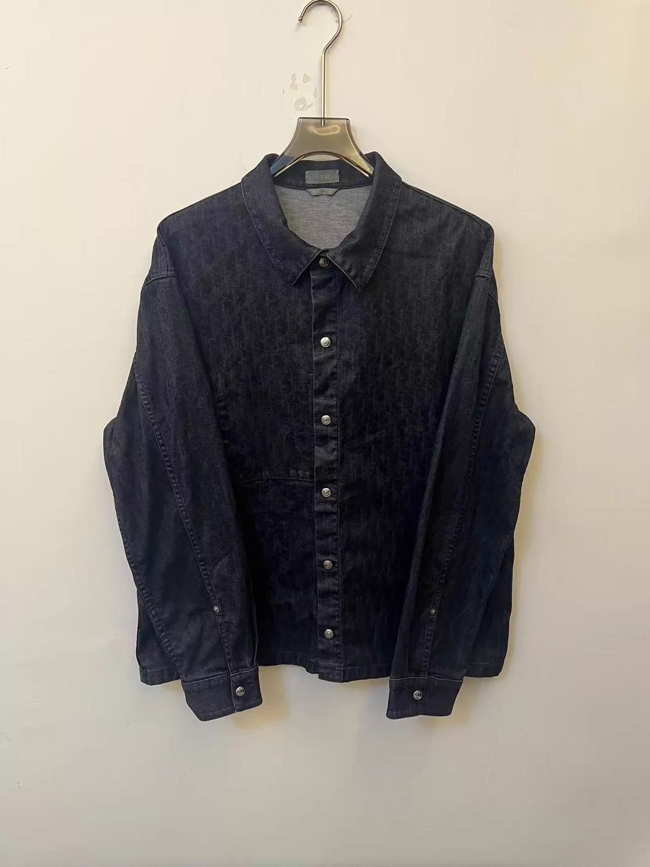Dior Dior Black All-over Print Velvet Jacket 52 Minor Fuzzing Size US L / EU 52-54 / 3 - 1 Thumbnail