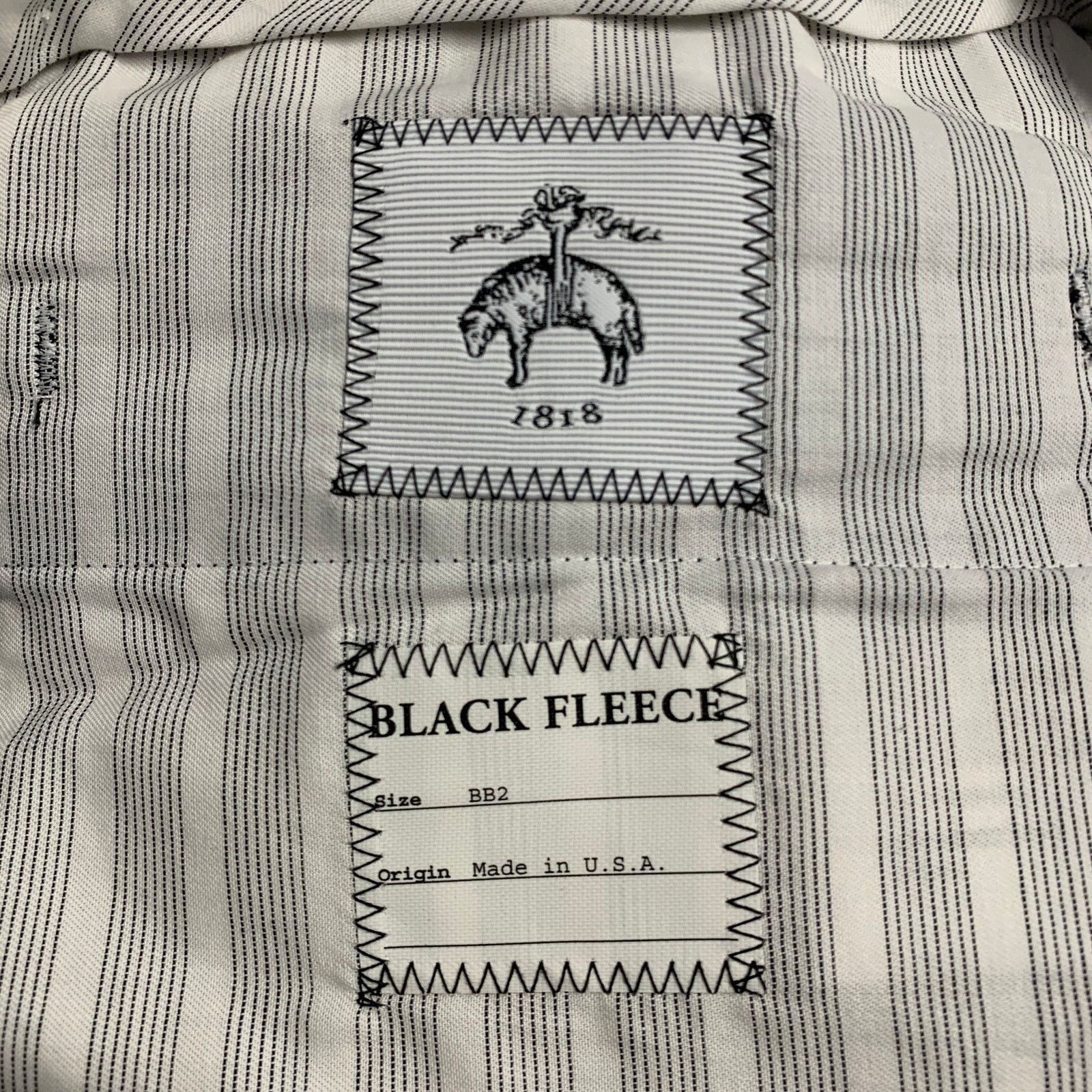 Brooks Brothers Black Fleece BLACK FLEECE Size 32 Black Wool Tuxedo Dress Pants Size US 32 / EU 48 - 4 Thumbnail