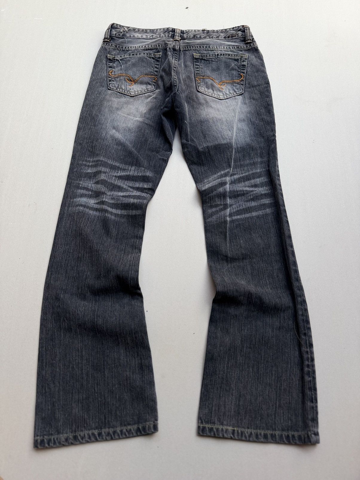 Japanese Brand VIENUS lace up flare jeans Size US 26 / EU 42 - 3 Thumbnail