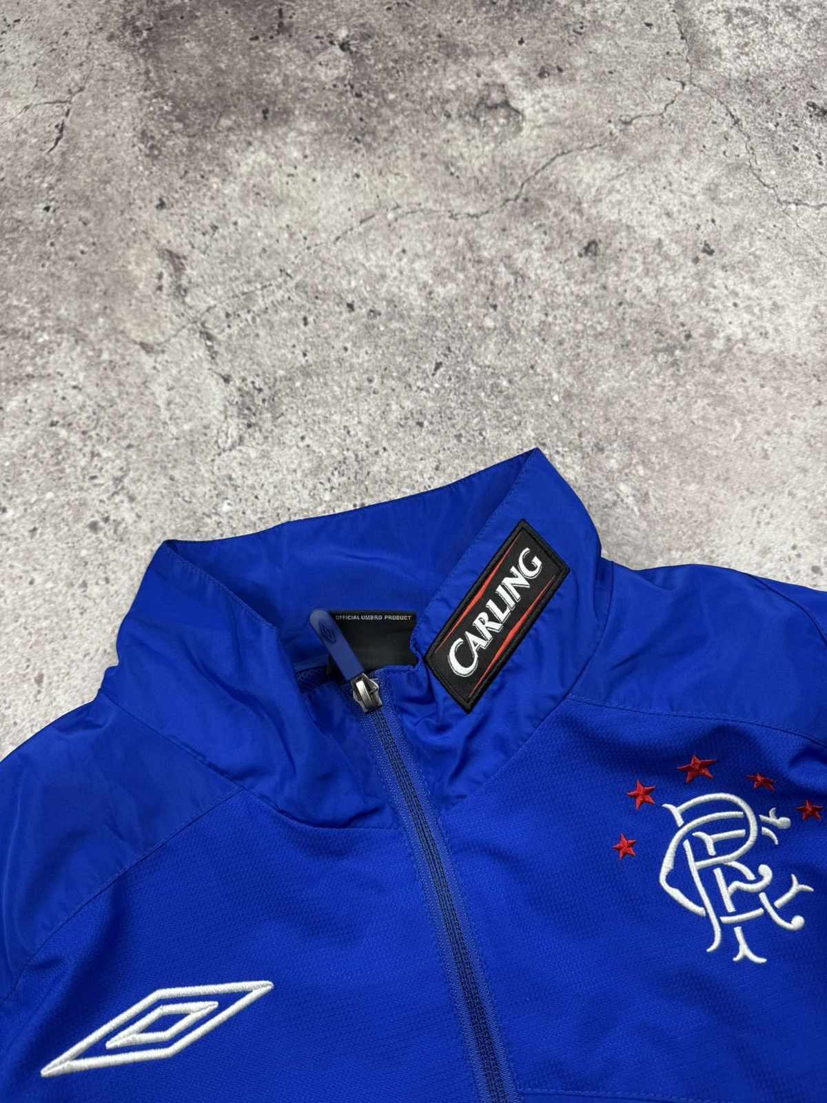 Umbro Vintage Umbro Rangers Track Jacket Football Soccer 2000s Size US S / EU 44-46 / 1 - 4 Thumbnail