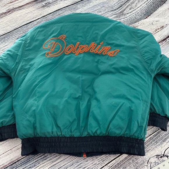 Pro Player Vintage NFL Dolphins “Pro Player” 90’s Puffer Team Reversibl Size US M / EU 48-50 / 2 - 4 Thumbnail