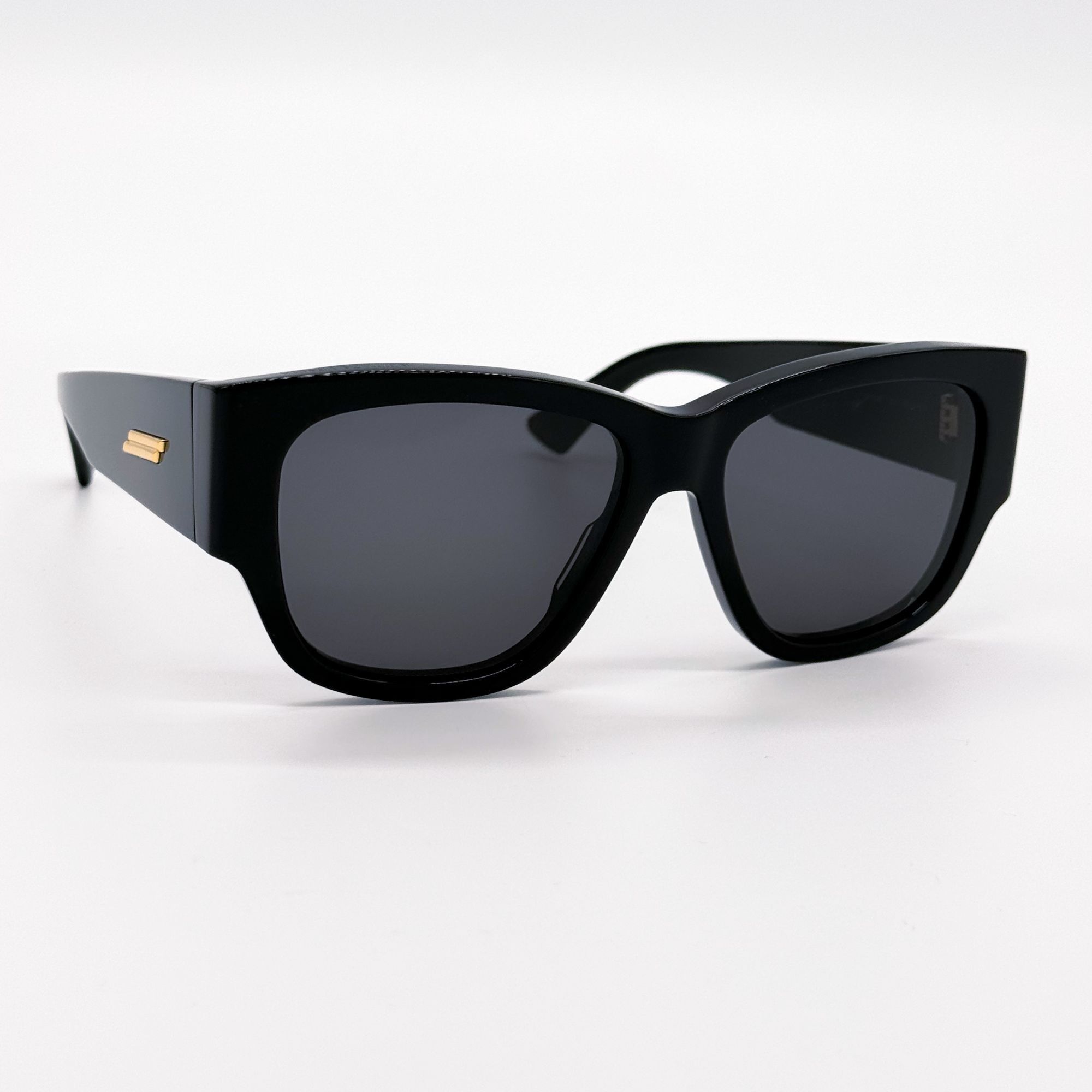 Bottega Veneta NEW BOTTEGA VENETA BV1026S 001 BLACK UNISEX SUNGLASSES BOTTE Size ONE SIZE - 5 Thumbnail