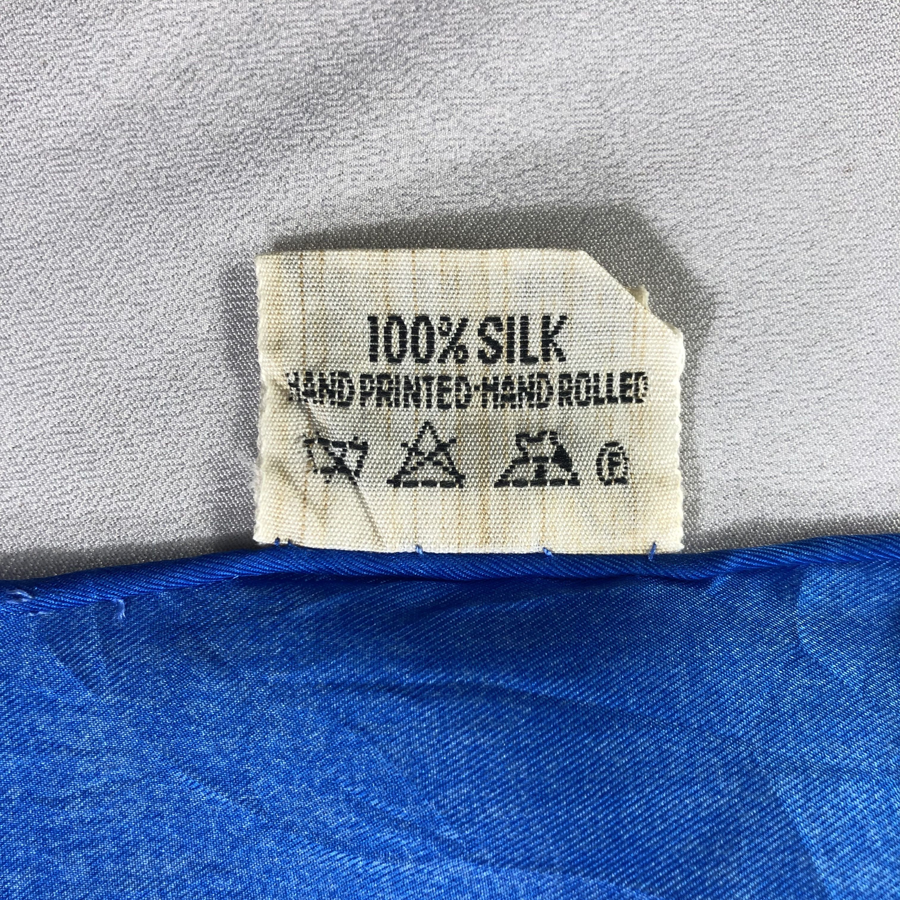 Vintage Vintage Christian Breton Silk Scarf Size ONE SIZE - 7 Thumbnail