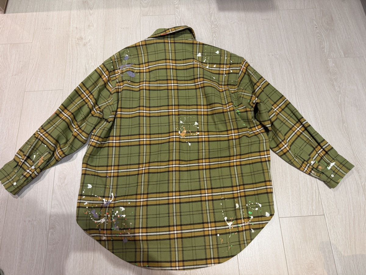 Palm Angels Green and yellow flannel Size US M / EU 48-50 / 2 - 2 Thumbnail