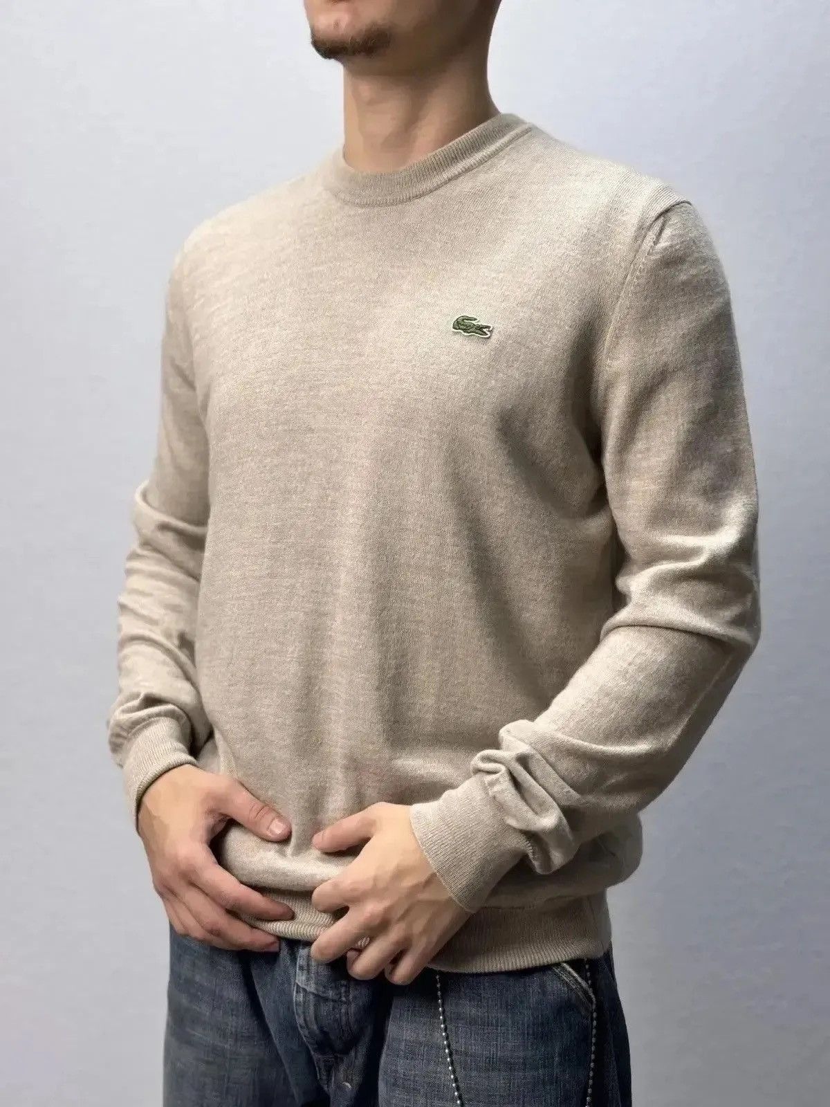 Japanese Brand × Lacoste × Vintage Y2K Lacoste Knitwear Wool Sweater Size XL streetwear Size US M / EU 48-50 / 2 - 2 Thumbnail