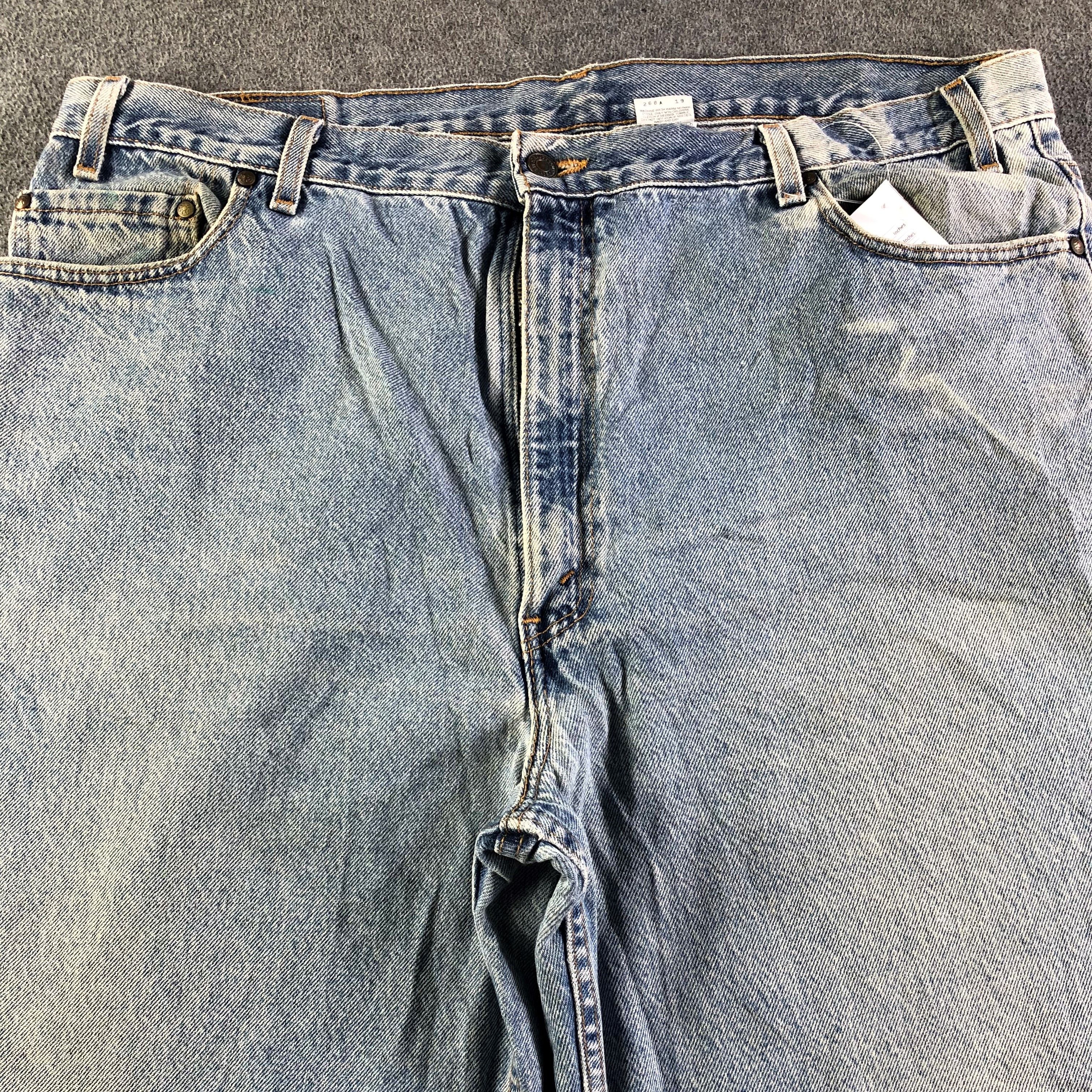 Levi's Vintage 90s Blue Wash Levis 540 Jeans-J4232 Size US 41 - 3 Thumbnail