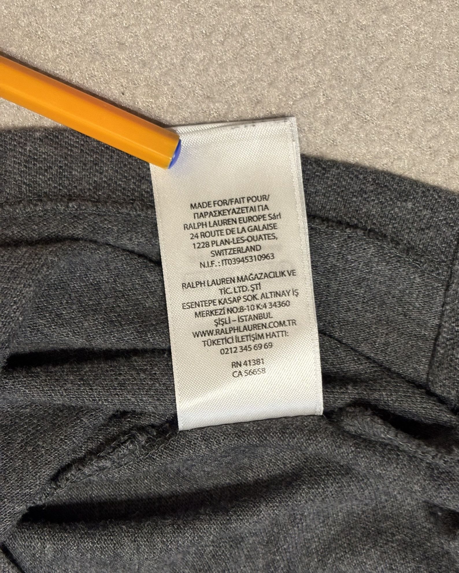 Polo Ralph Lauren Polo Ralph Lauren Slim Fit Gray Medium Polo Size US M / EU 48-50 / 2 - 15 Thumbnail