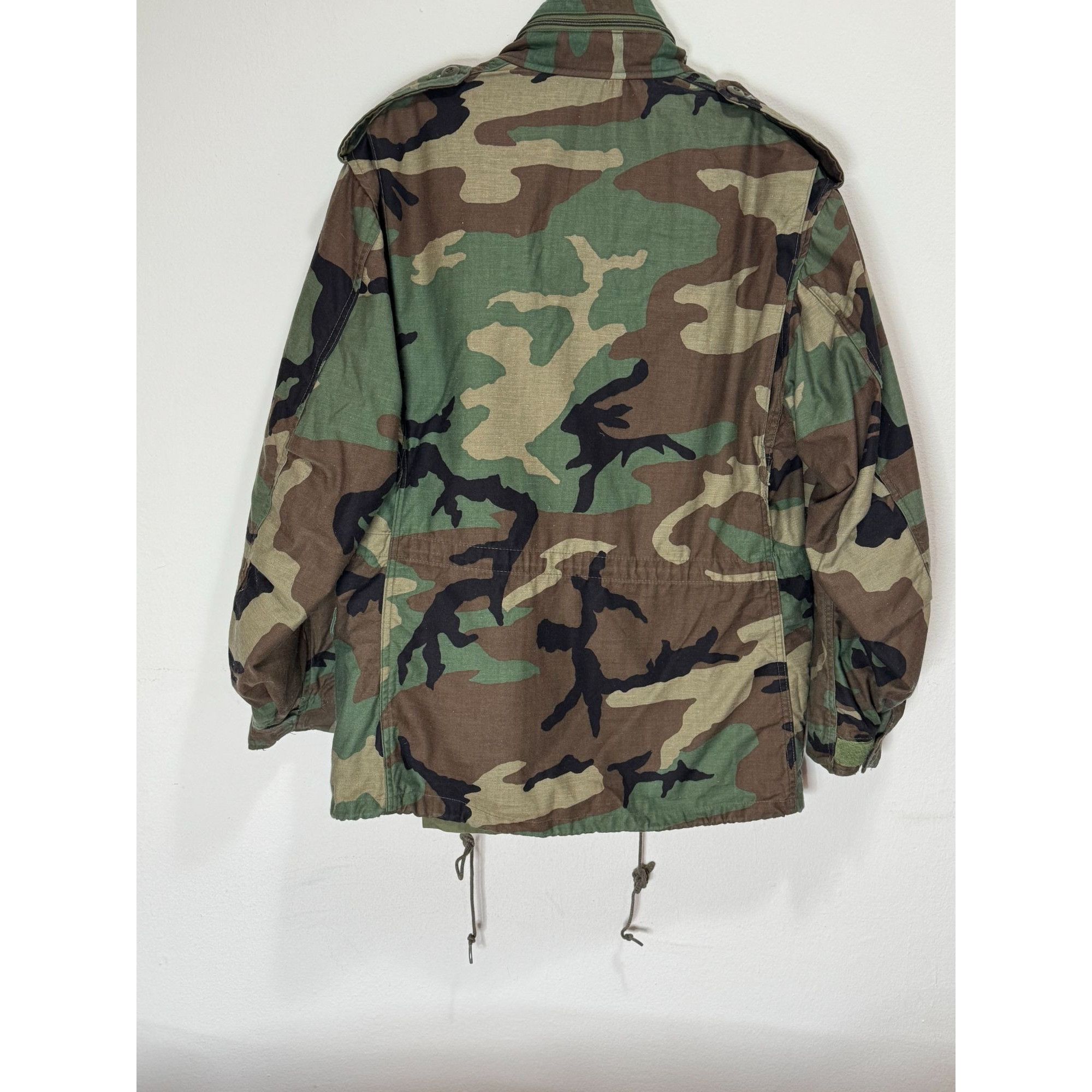 Vintage Vintage US Army Military Camouflage Cold Weather Coat Field Size US M / EU 48-50 / 2 - 4 Thumbnail