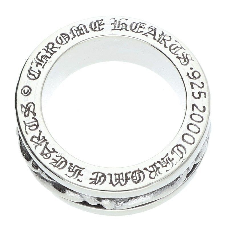 Chrome Hearts Chrome Hearts Spinner Scroll Silver Ring Size ONE SIZE - 3 Thumbnail