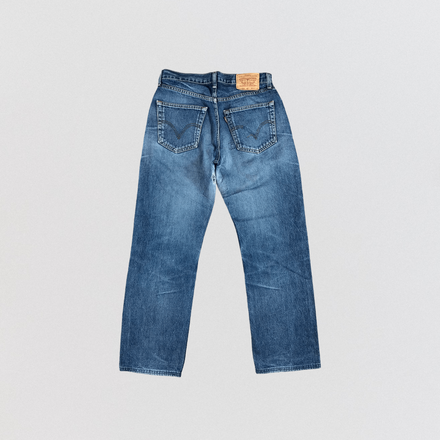 Levi's × Vintage Vintage 90s Blue Wash Levis 753 Jeans-JM2576 Size US 32 / EU 48 - 2 Thumbnail