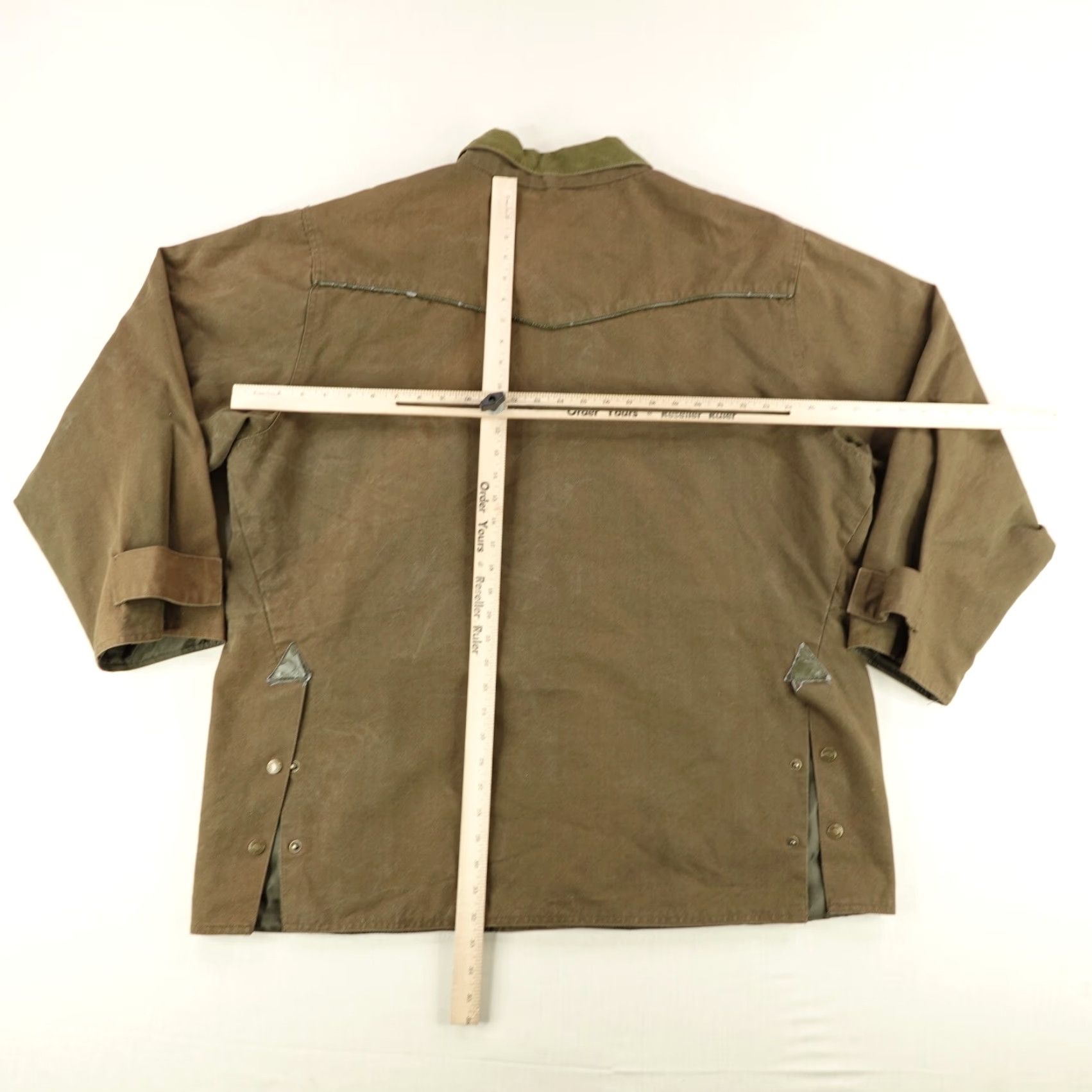 Vintage VINTAGE Canyon Guide Jacket Mens XL Brown Canvas Workwear Bomber Coat Outdoor Hunting N/A Mens Size US XL / EU 56 / 4 - 5 Thumbnail