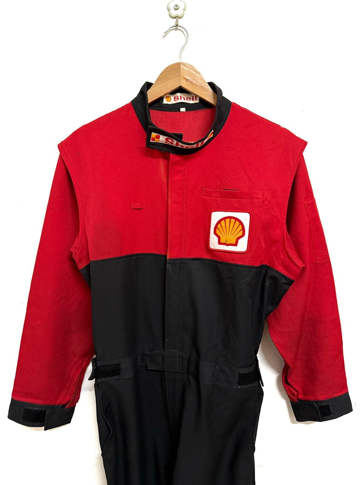 Vintage Vintage Shell Racing Technical Workwear Coverall Size US 34 / EU 50 - 2 Thumbnail