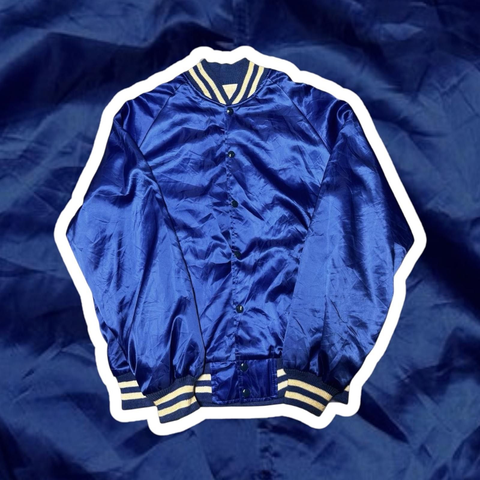 Other Vintage Blue Satin Grand Ole Opry Varsity Jacket Size US XL / EU 56 / 4 - 1 Thumbnail