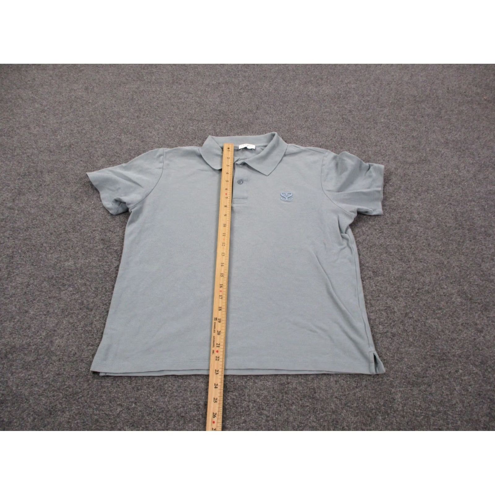 Sandro Sandro Shirt Mens L Blue Performance Polo Golf Paris Stretch Active Dress Casual Size US L / EU 52-54 / 3 - 3 Thumbnail