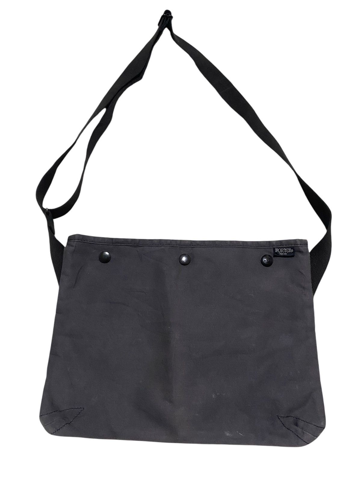 Porter OG Porter 🇯🇵 Minimal Sacoche Button Zipper Sling Bag Size ONE SIZE - 2 Thumbnail