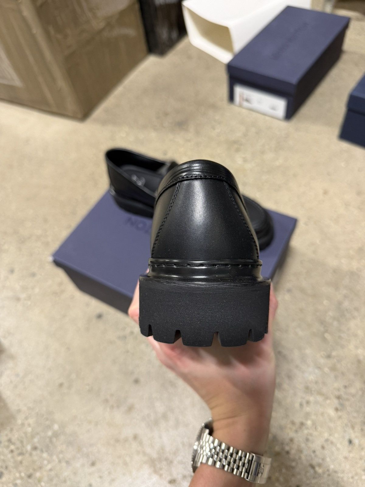 Louis Vuitton Louis Vuitton Major Leather Loafers NEW 1250$ Size US 10 / EU 43 - 4 Thumbnail