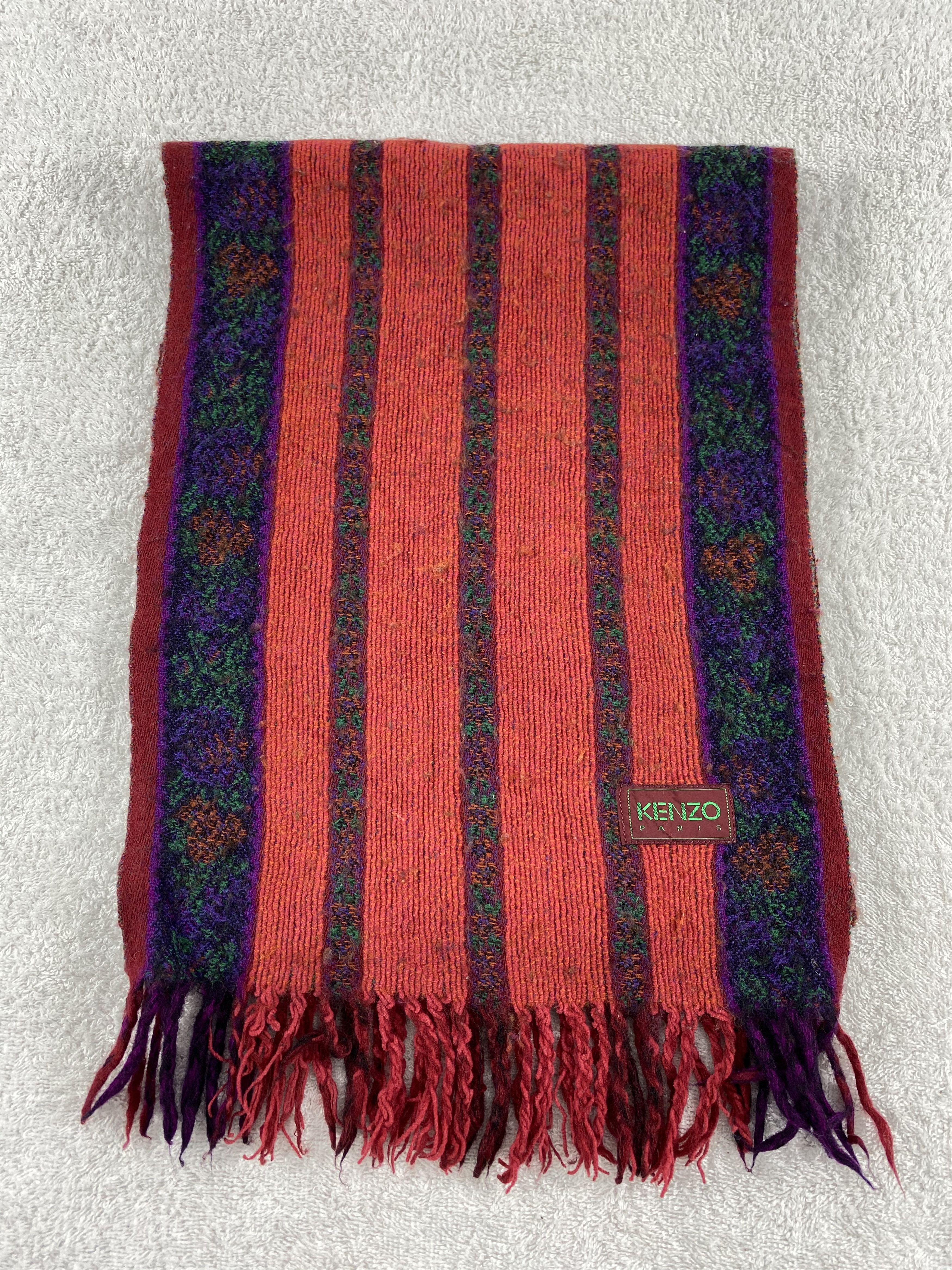 Kenzo Kenzo Scarf / Muffler / Neckwear - WW1612 Size ONE SIZE - 4 Thumbnail