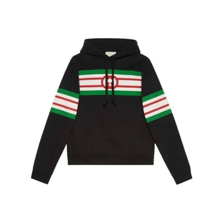 Gucci Gucci Gucci Double G Print Hoodie for Men -2506 Size US S / EU 44-46 / 1 - 1 Thumbnail