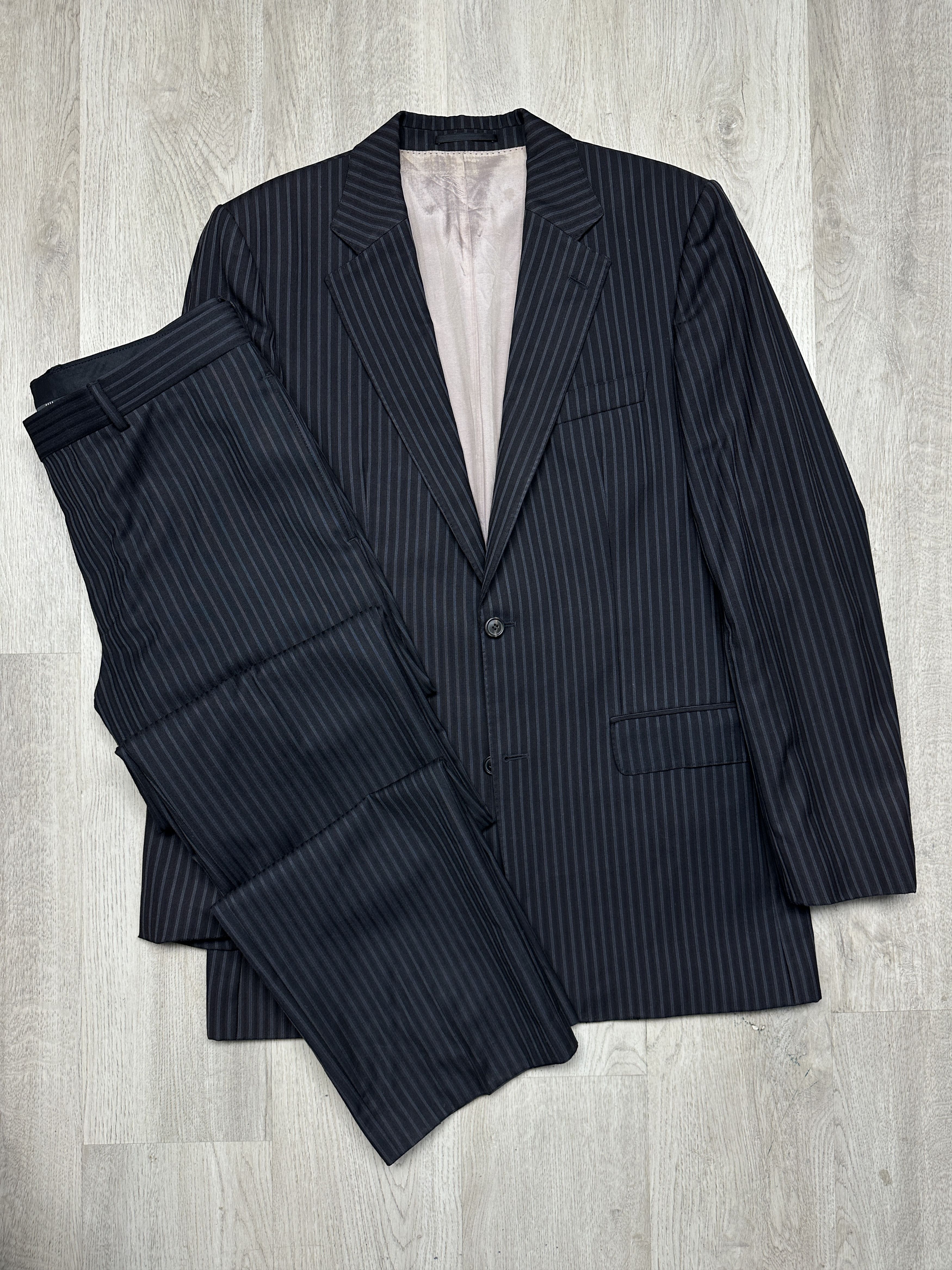 Hugo Boss Hugo Boss Vintage Mens Wool Suit 2 Buttons Blazer + Pants Size 42R - 1 Thumbnail