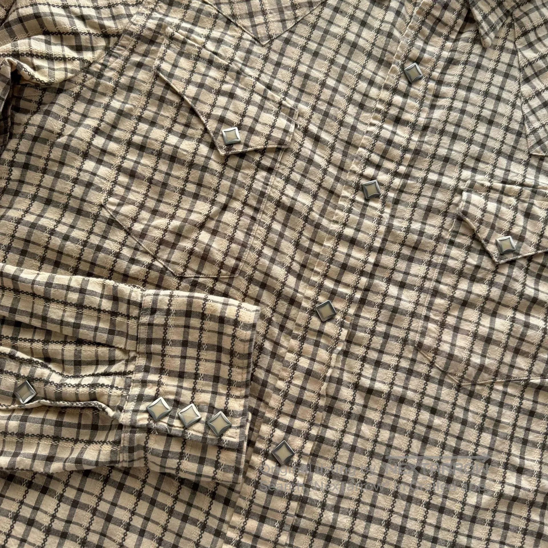 RRL Ralph Lauren RRL Plaid Western Shirt. Size US S / EU 44-46 / 1 - 5 Thumbnail
