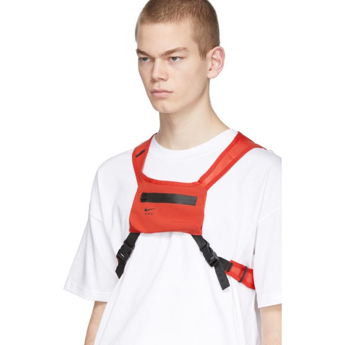 MMW × Nike Nike Red MMW Edition L NRG Training Series 003 Vest Size ONE SIZE - 8 Thumbnail