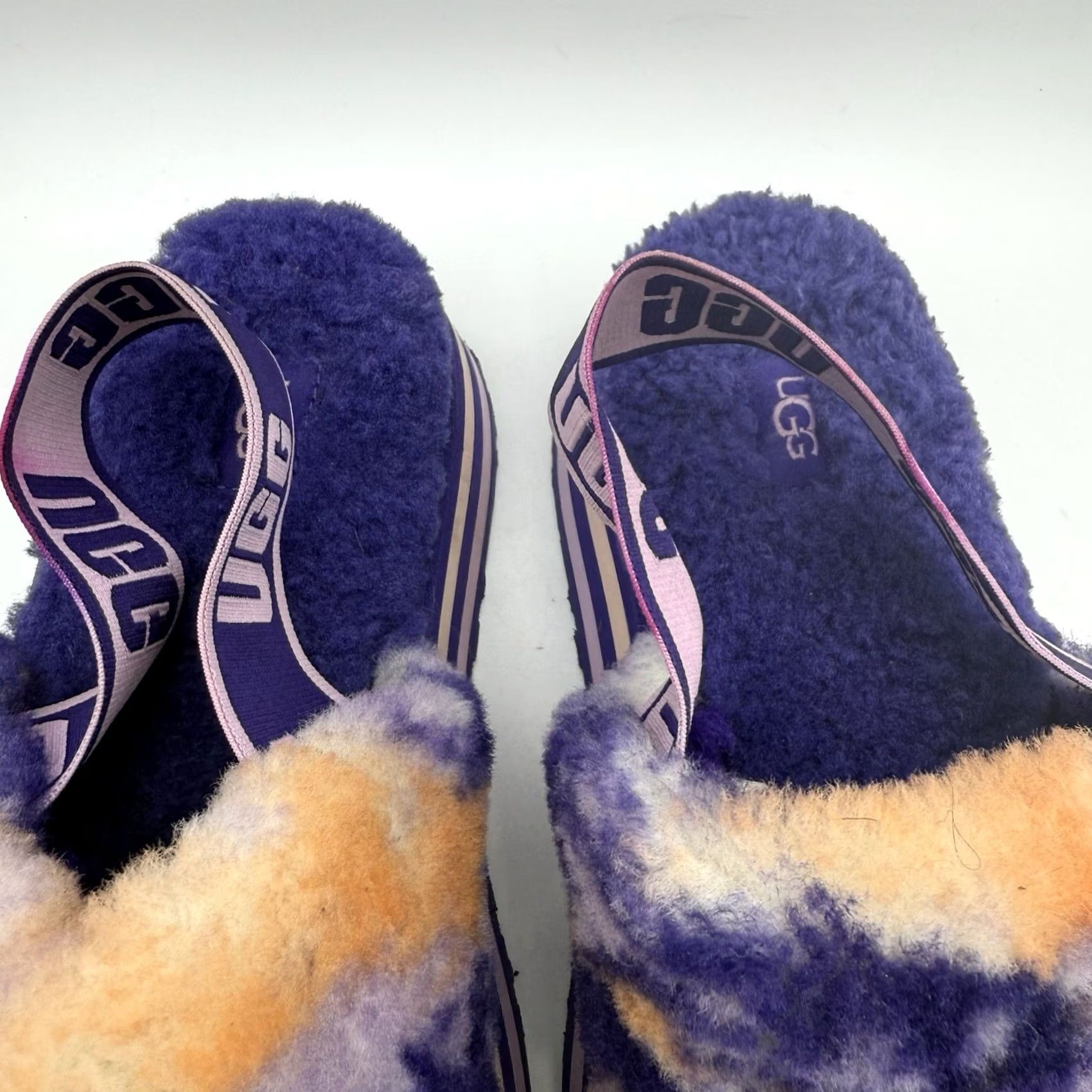 Ugg UGG Women's Disco Marble Slide Violet Night 8 Slipper Shoes Womens Violet Night Disco Slide 8 Size US 8 / IT 38 - 3 Thumbnail