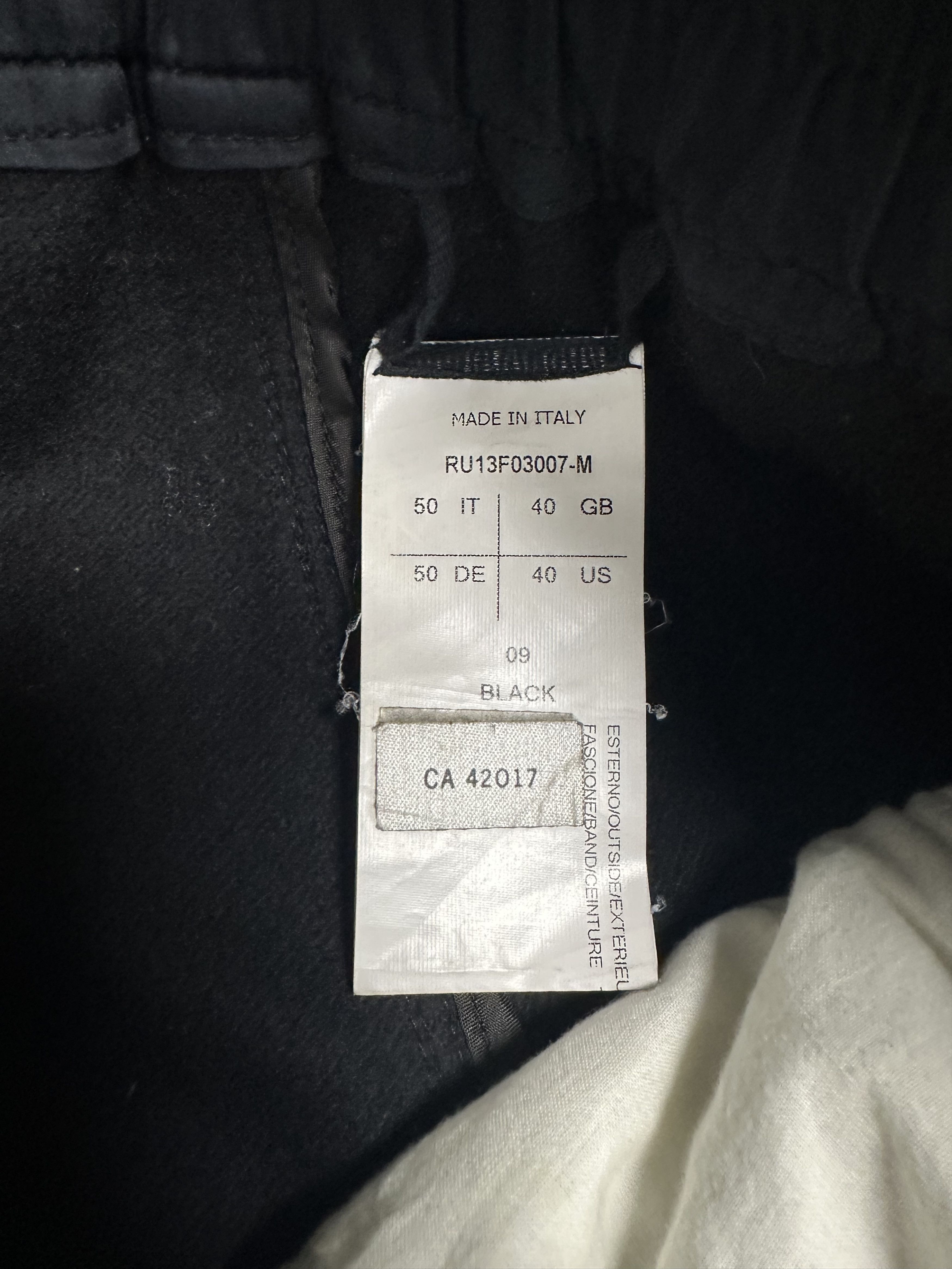 Rick Owens Cropped Wool Pants Size US 34 / EU 50 - 5 Thumbnail