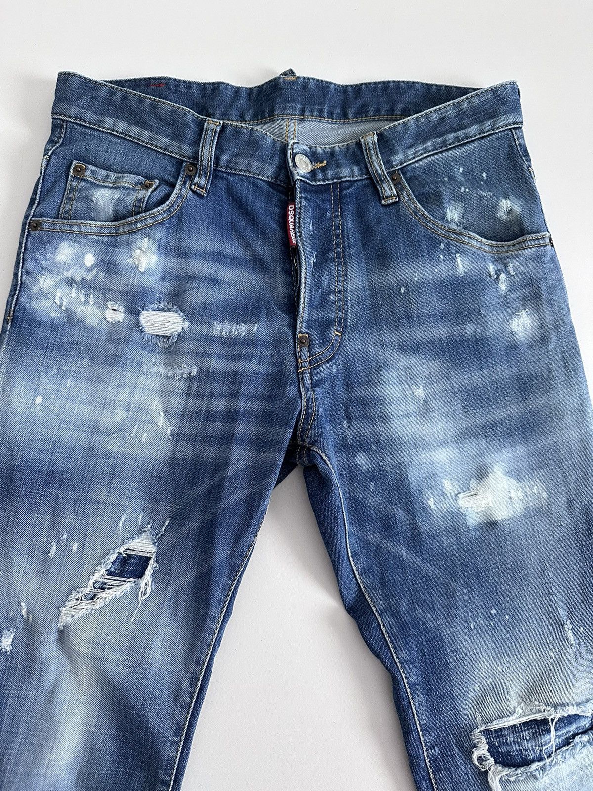 Dsquared2 Dsquared2 Jeans Men Skater Jeans Navy Blue Size 46 Size US 30 / EU 46 - 4 Thumbnail