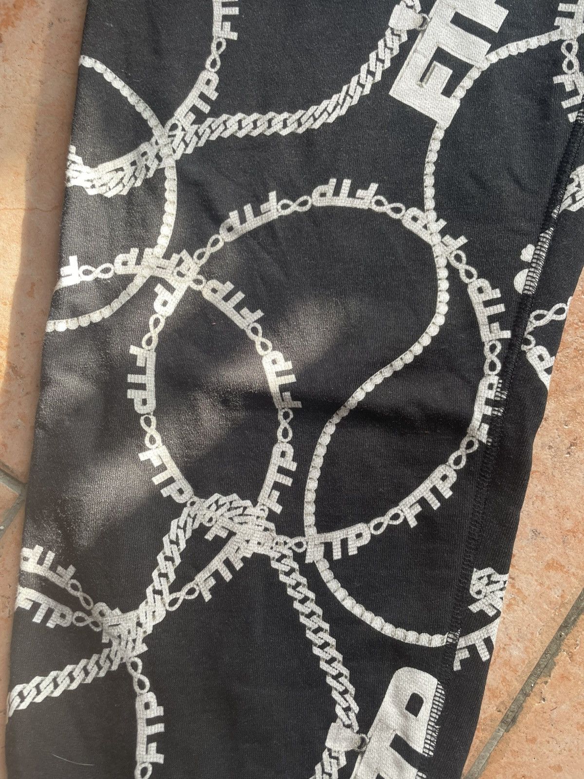 Fuck The Population FTP CHAINED JOGGING BLACK Size US 39 - 2 Thumbnail