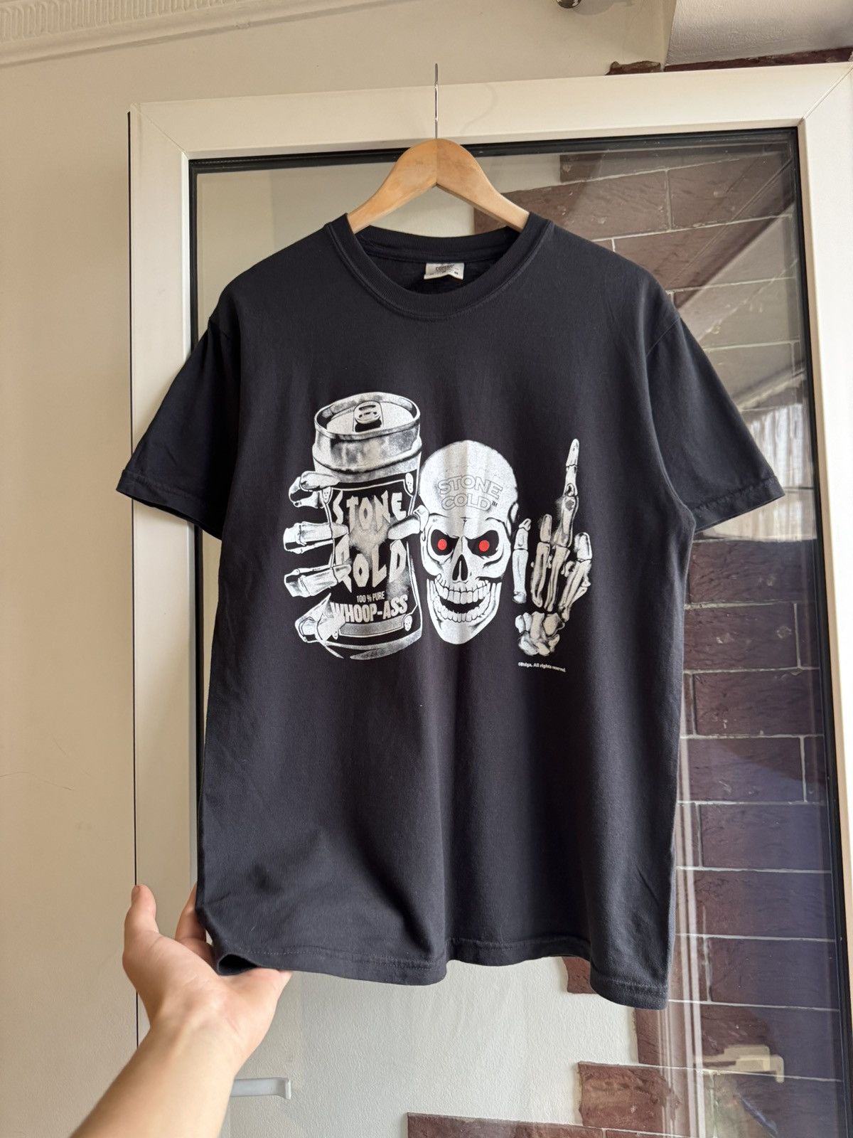 WWE Vintage WWE Stone Cold 1998 tshirt WHOOP UP Size US M / EU 48-50 / 2 - 5 Thumbnail