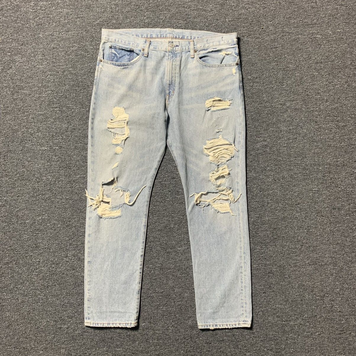 Polo Ralph Lauren Polo Ralph Lauren Distressed Denim Size US 34 / EU 50 - 1 Thumbnail