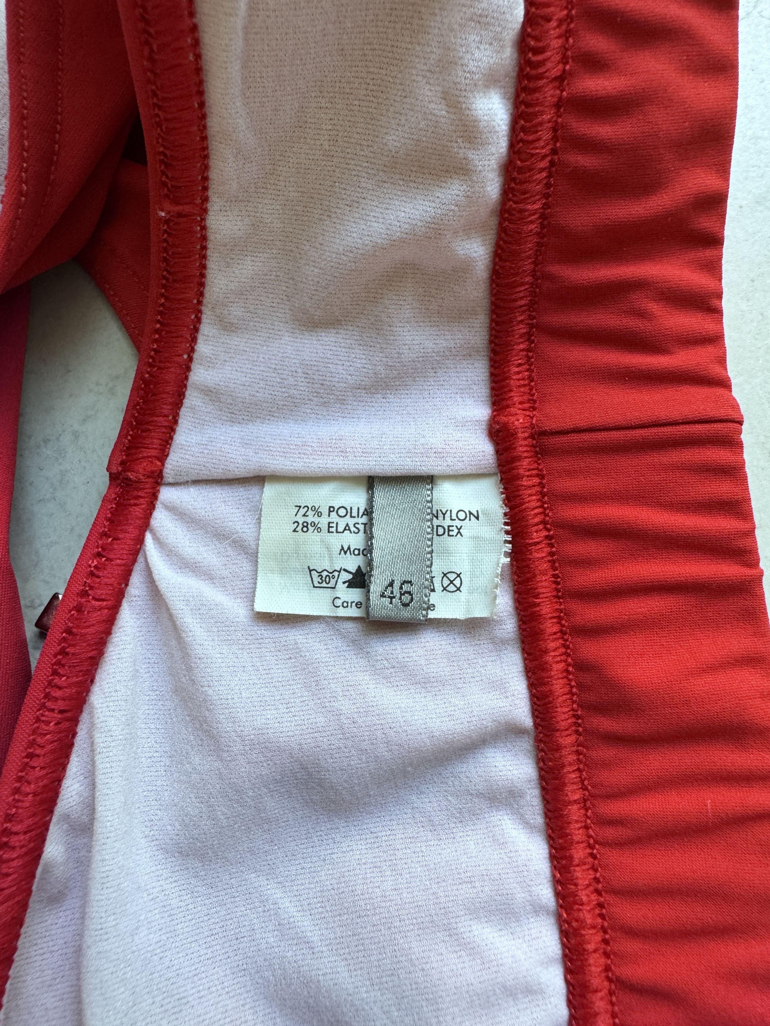 Dior Dior Homme Red with Silver Geometric Print Swim Brief Slip Size US 30 / EU 46 - 10 Thumbnail
