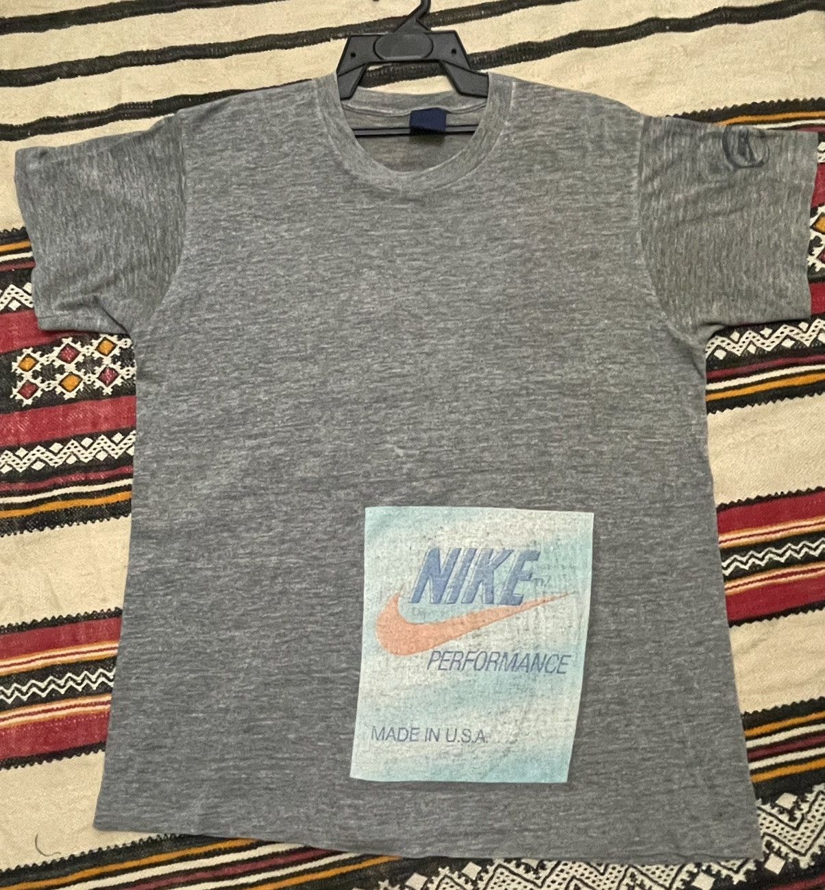 Nike × Vintage Vintage Nike 80s Blue Label Size US M / EU 48-50 / 2 - 1 Thumbnail
