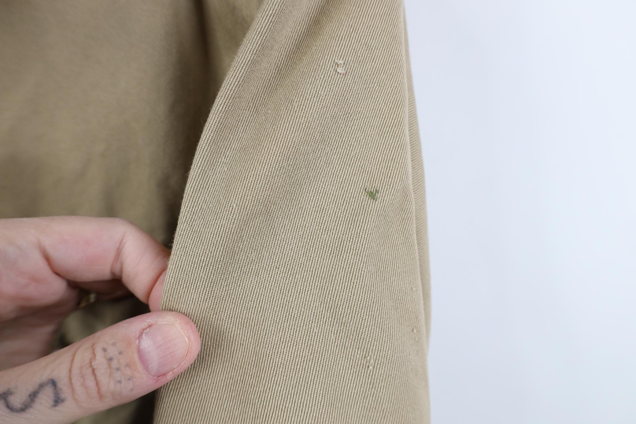Vintage Vintage 50s Korean War Twill Military Button Shirt USA Size US M / EU 48-50 / 2 - 6 Thumbnail