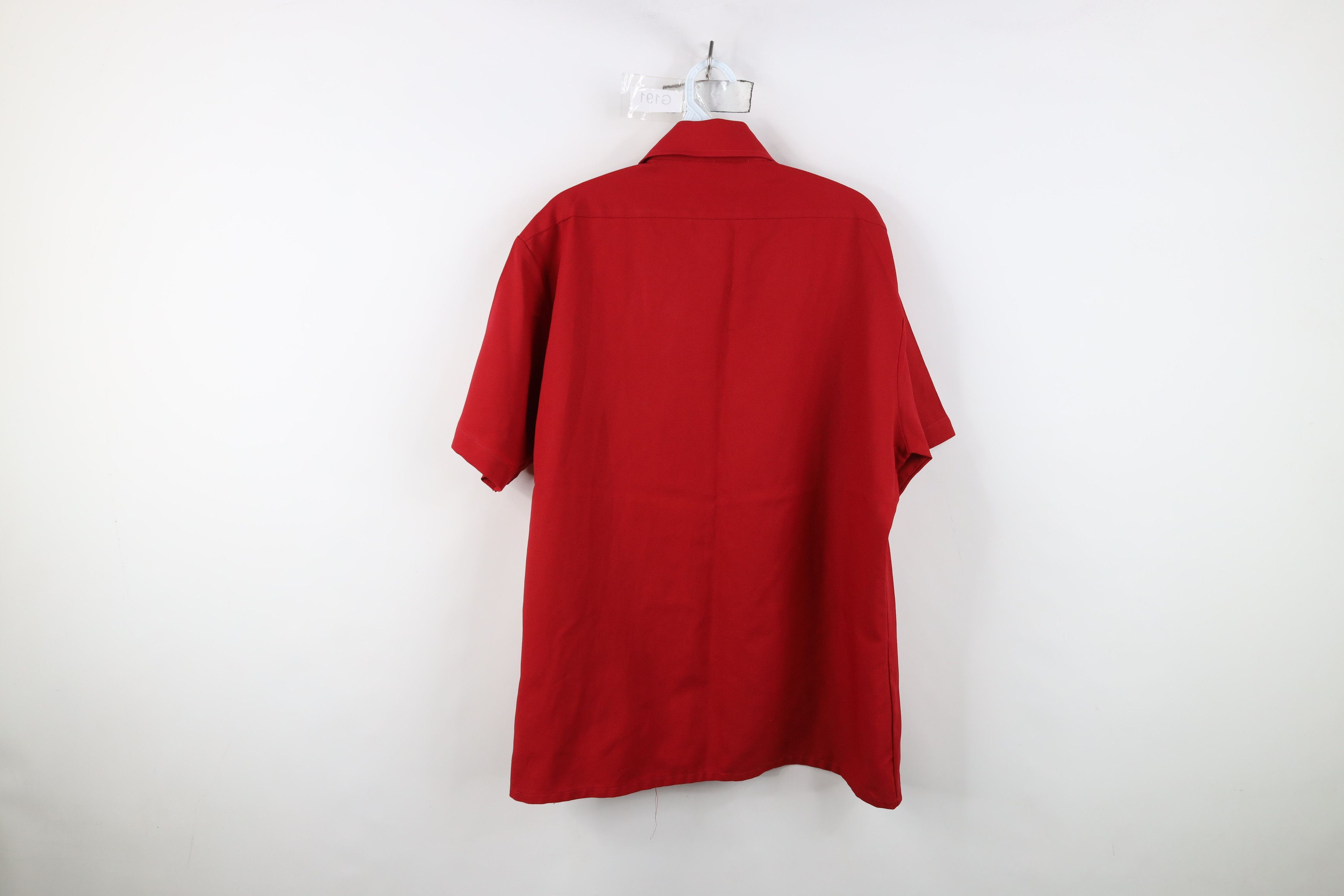 Vintage Vintage 70s Streetwear Short Sleeve Collared Button Shirt Size US XL / EU 56 / 4 - 9 Thumbnail