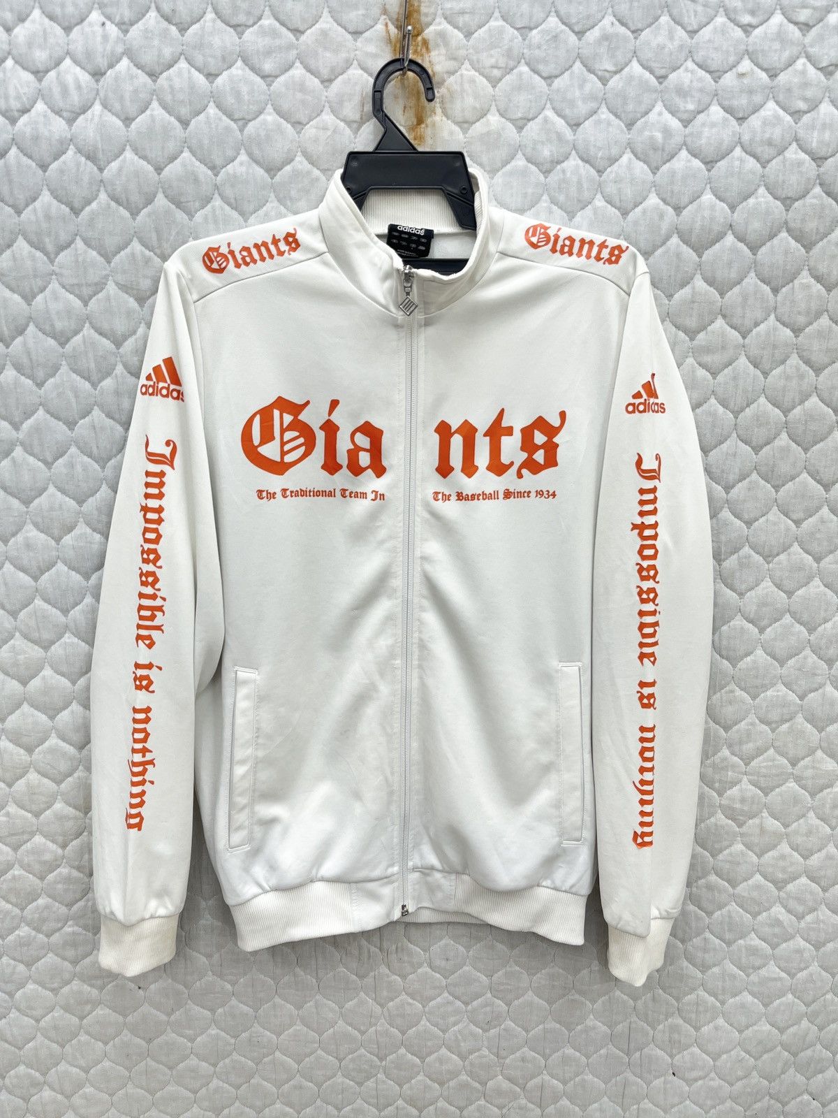 Adidas 🔥🔥🔥STEALS ADIDAS MLB GIANTS BASEBALL TEAM SWEATER Size US M / EU 48-50 / 2 - 1 Thumbnail