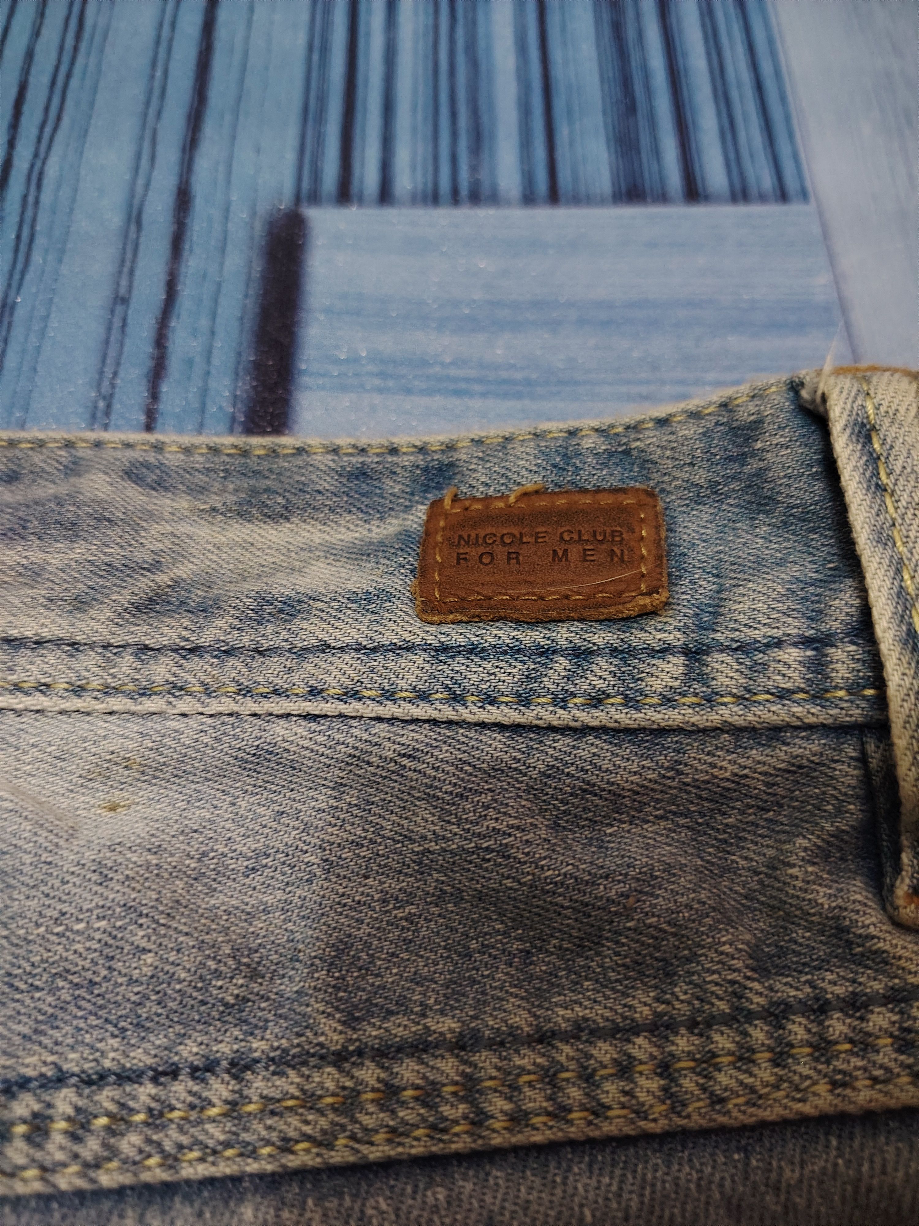 If Six Was Nine Japanese Nicole Club for men Distressed denim Flared Jeans Size US 30 / EU 46 - 17 Thumbnail