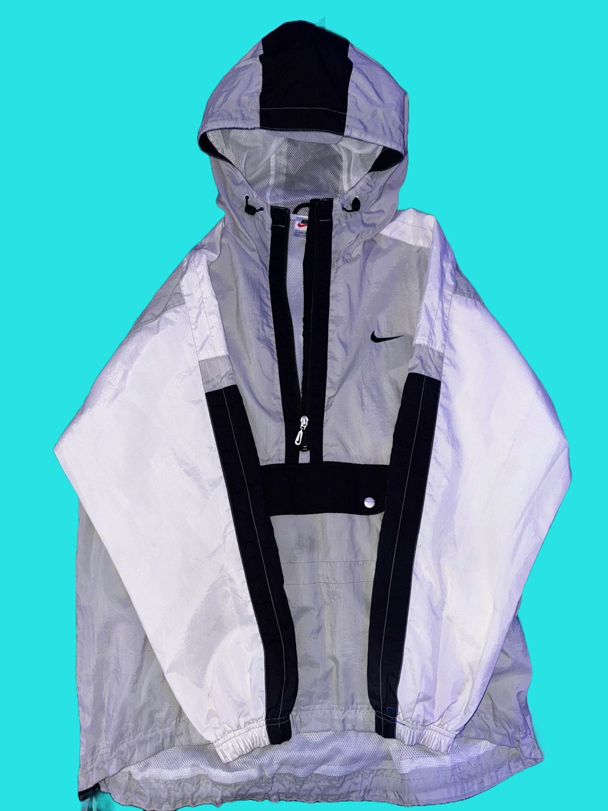 Nike Vintage Nike windbreaker/shell Size US L / EU 52-54 / 3 - 1 Thumbnail