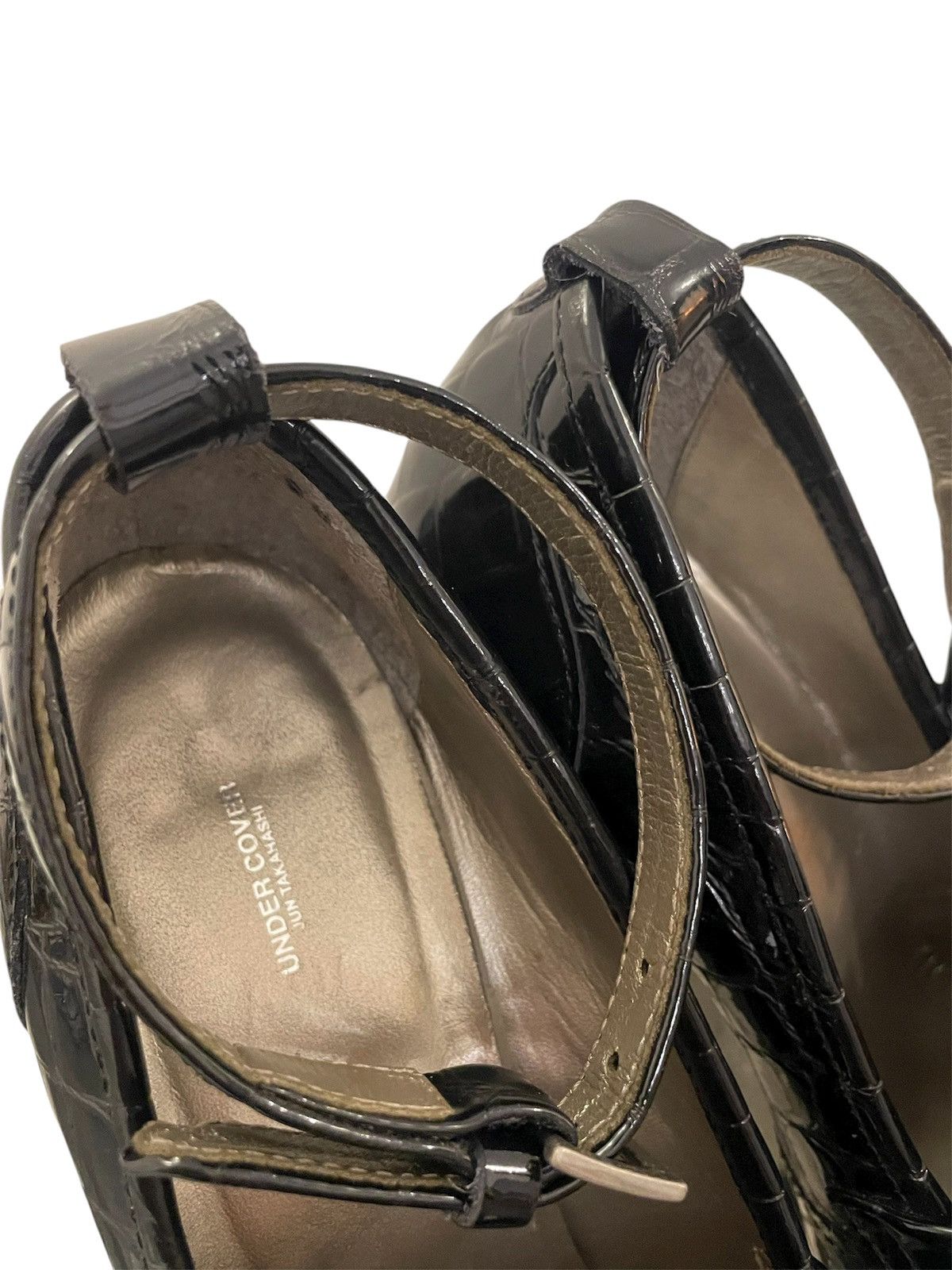 Undercover Undercover AW08 "Unrealrealclothes" crocodile wedge shoes Size US 7 / IT 37 - 5 Thumbnail