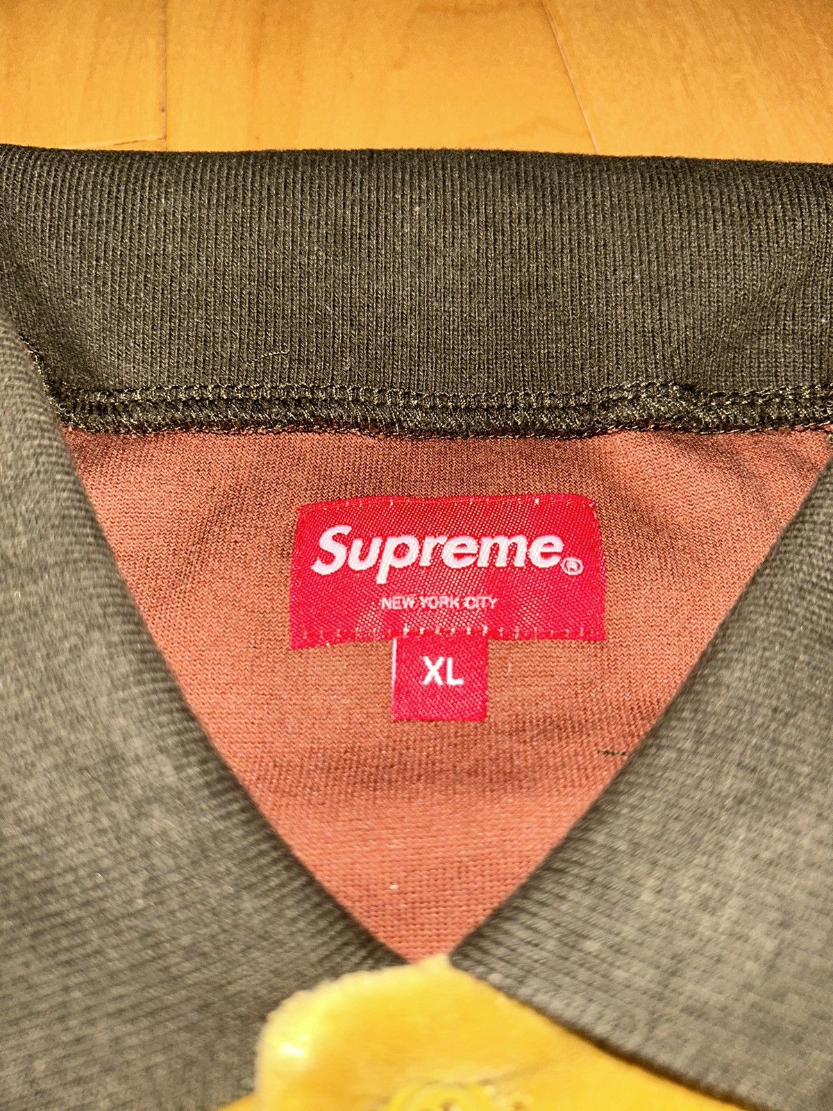 Supreme Supreme Patchwork Velour L/S Polo Size US XL / EU 56 / 4 - 2 Thumbnail