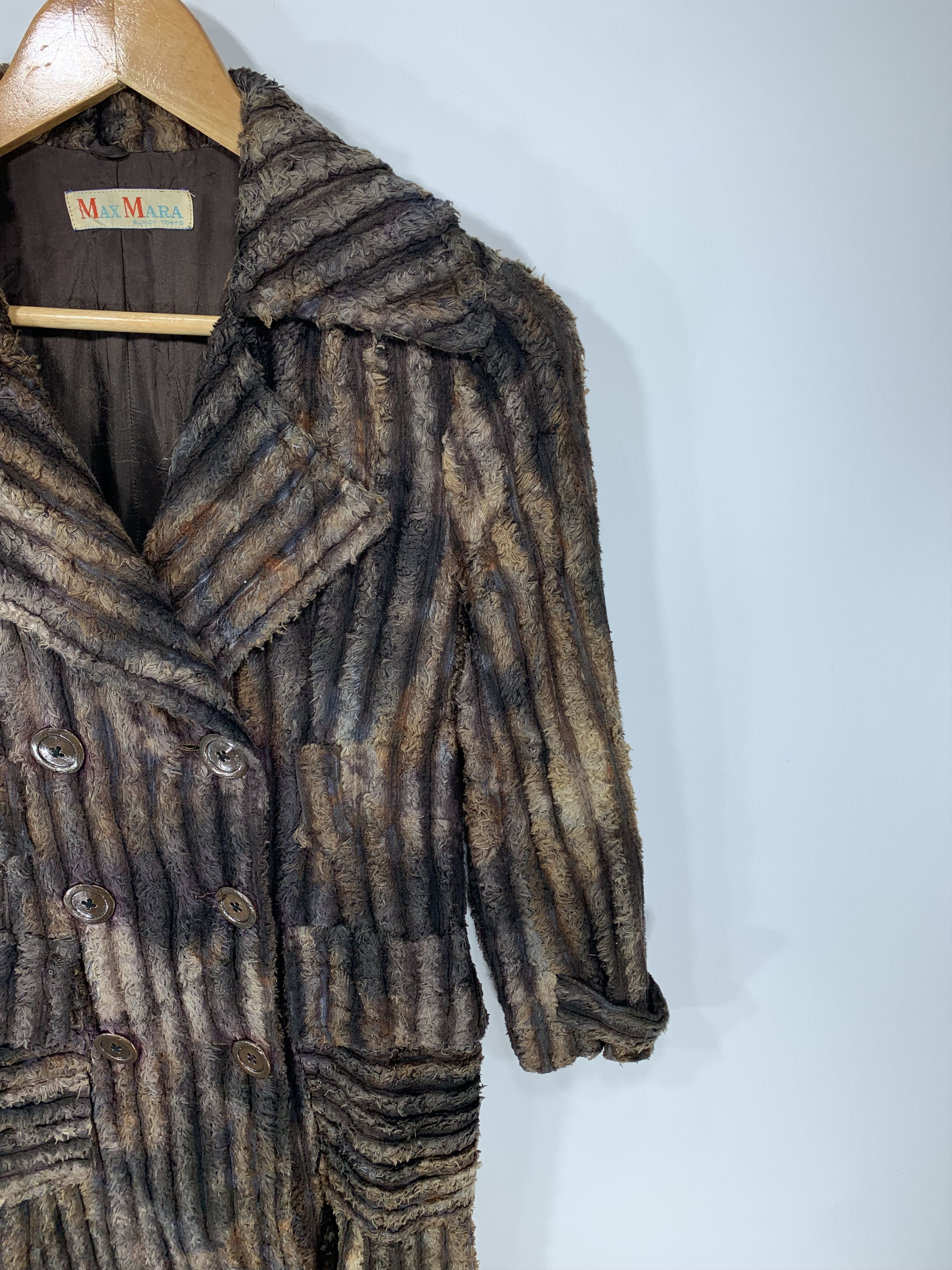 Max Mara × Vintage Vintage Max Mara Suncy Tokyo Blanket Coat Size S / US 4 / IT 40 - 2 Thumbnail