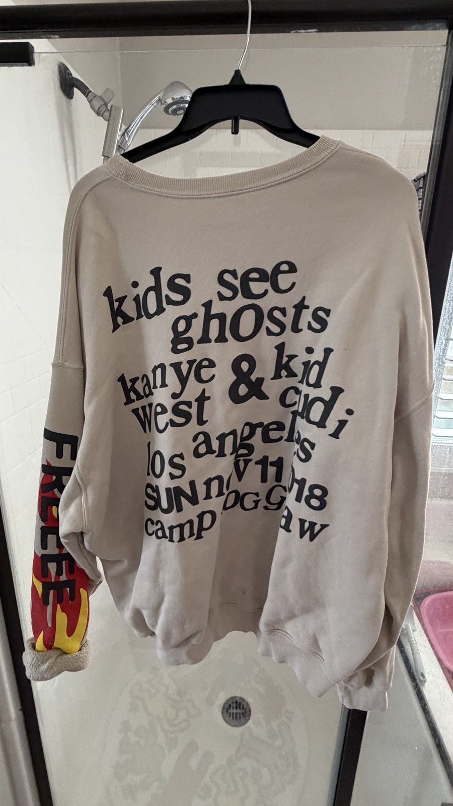 Cactus Plant Flea Market CPFM XYZ Kids See Ghosts I Feel Ghosts Graphic Crewneck Size US XL / EU 56 / 4 - 2 Thumbnail