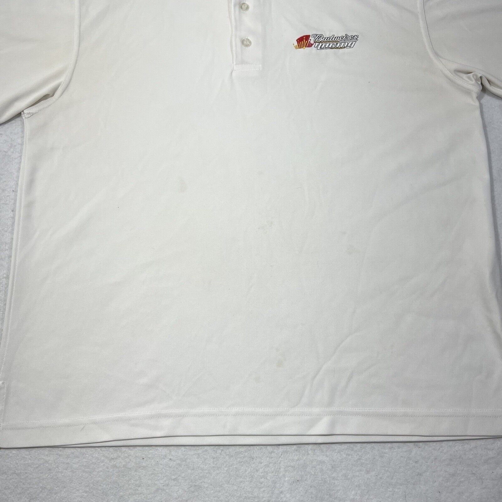 Vintage Budweiser Racing Lightweight Polo Monterey Club Size US XL / EU 56 / 4 - 6 Thumbnail