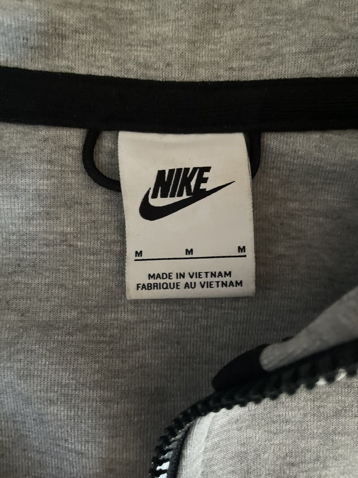 Nike Nike Tech Fleece Gray Zip Hoodie Size US M / EU 48-50 / 2 - 4 Thumbnail