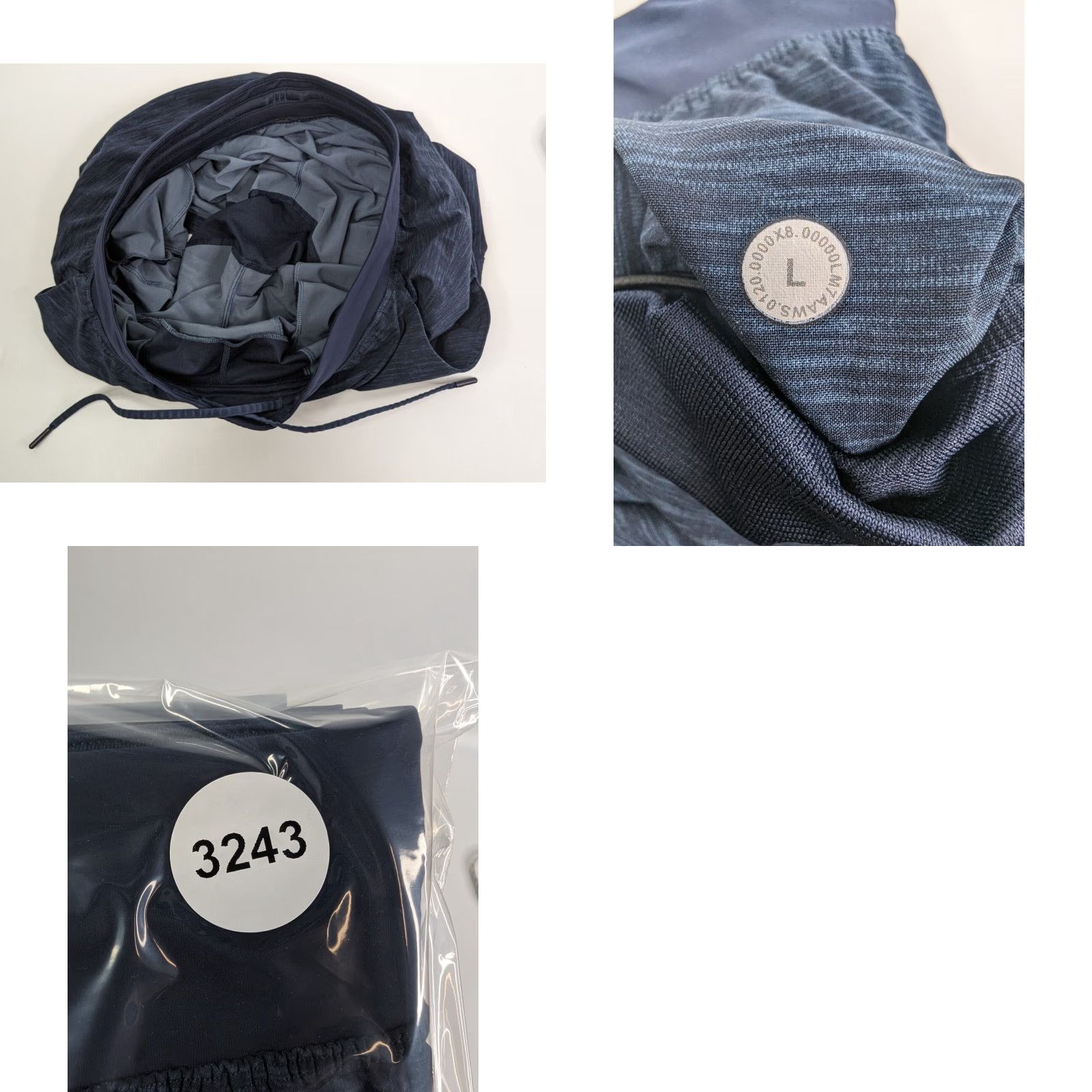 Lululemon Lululemon Shorts Mens L Blue Heather Allover T.H.E. Short LM7AAWS Athletic Activewear Pants Casual Size US 33 - 8 Thumbnail