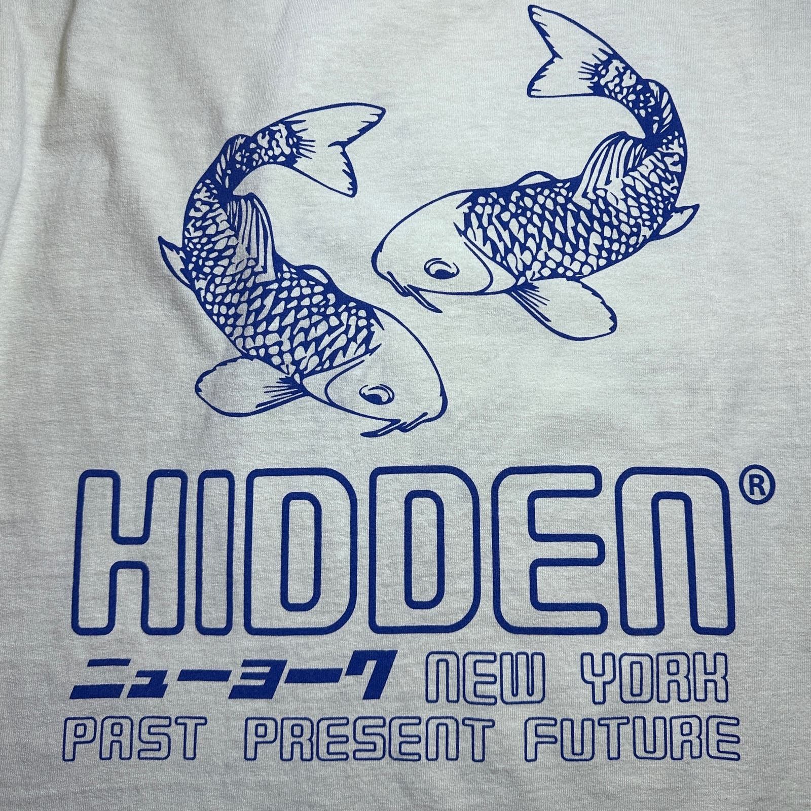 HIDDEN Hidden NY Cream Koi Fish Tee Size US M / EU 48-50 / 2 - 2 Thumbnail