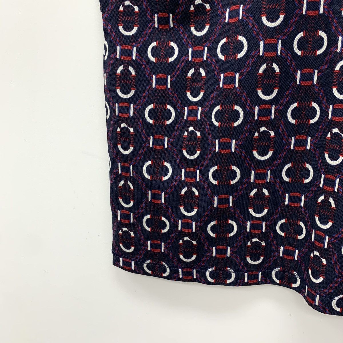 Hermes Hermes All-over Pig Nose Print Short Sleeve Polo Shirt K26WX Size XS / US 0-2 / IT 36-38 - 4 Thumbnail