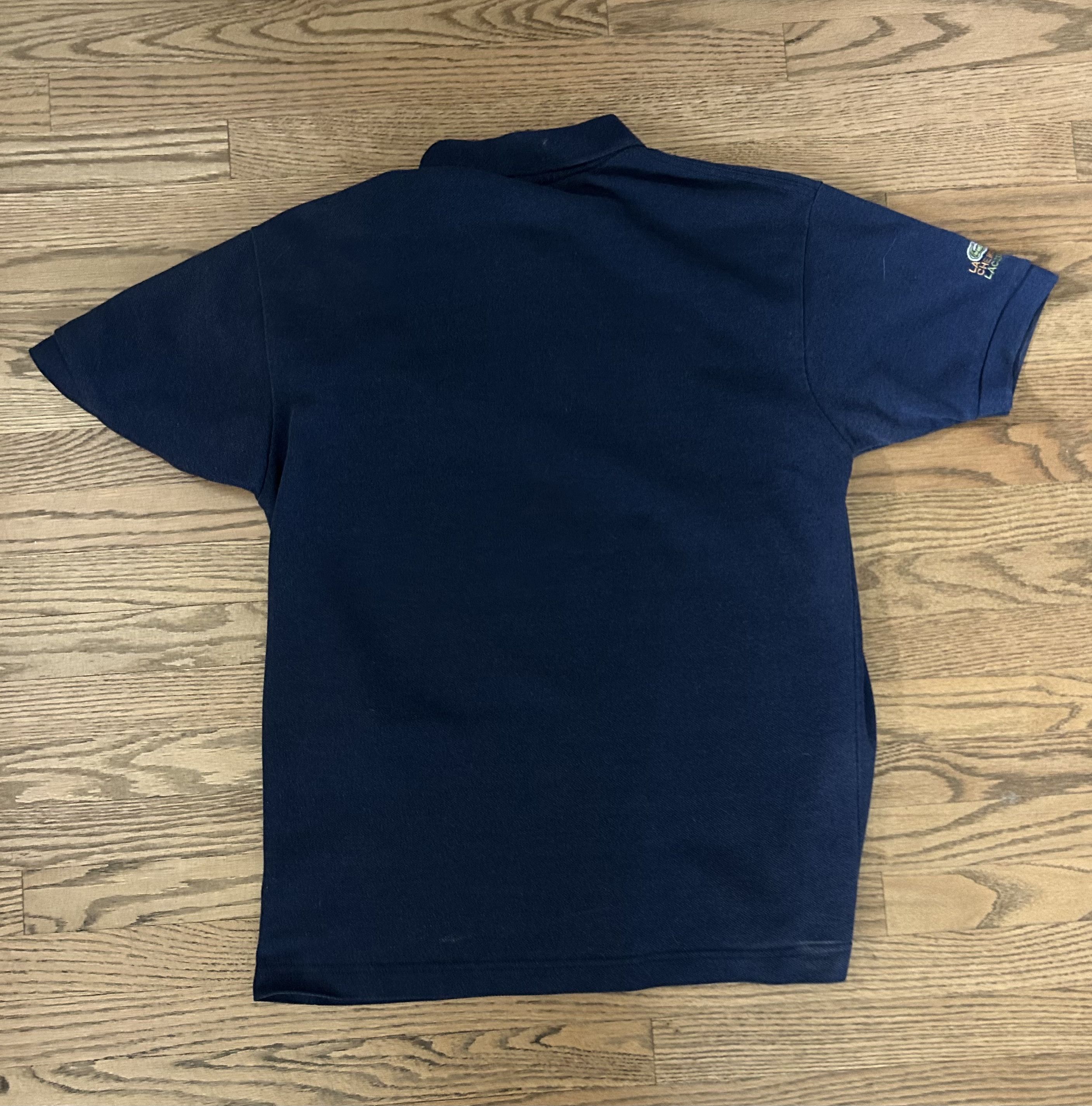 Lacoste Vintage Navy Lacoste Polo Size US M / EU 48-50 / 2 - 3 Thumbnail