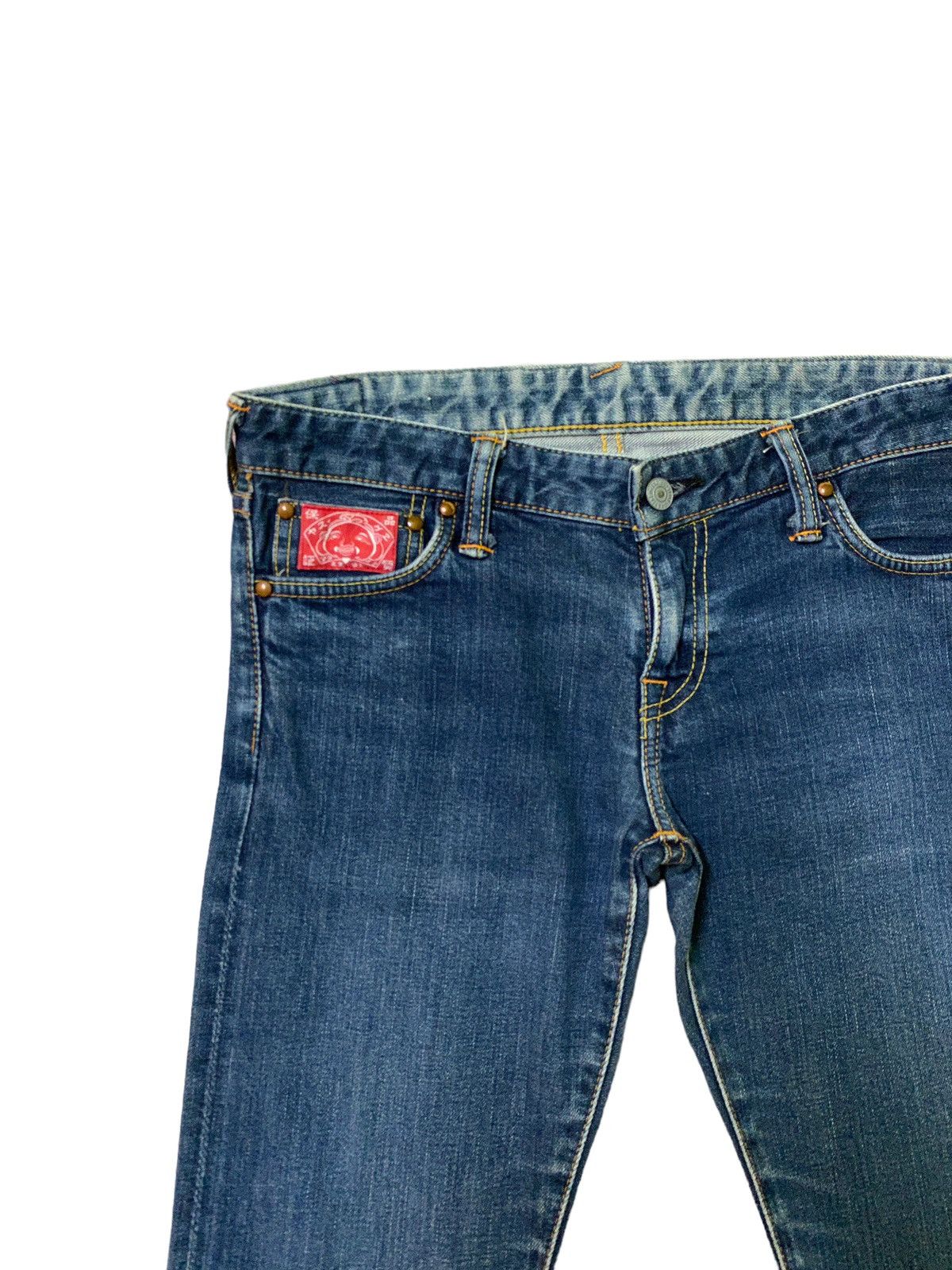 Evisu × Vintage Evisu Donna Selvedge Denim Size 28" / US 6 / IT 42 - 4 Thumbnail