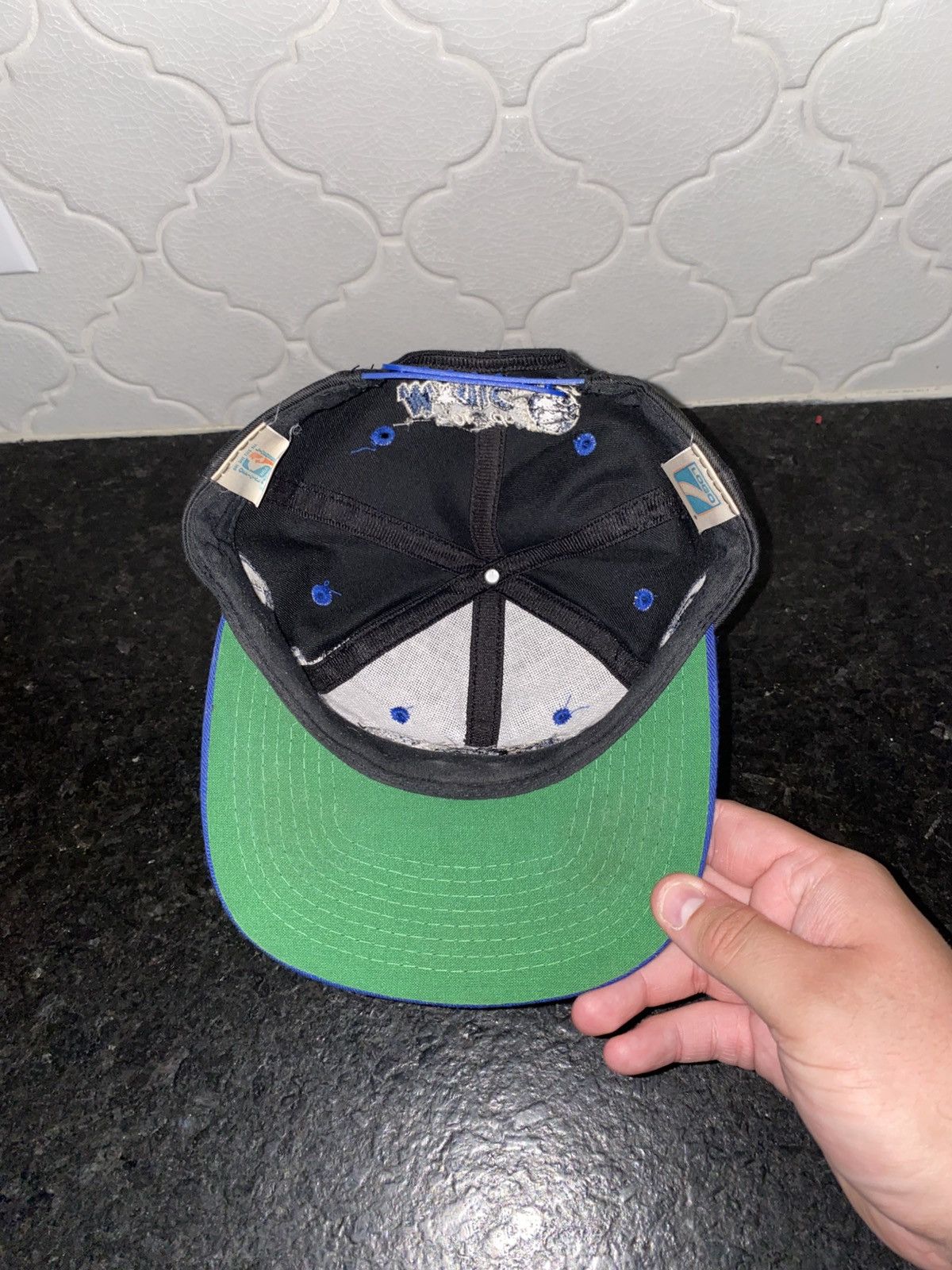 Logo 7 Vintage 90s Logo 7 Orlando magic big spellout snapback Size ONE SIZE - 3 Thumbnail